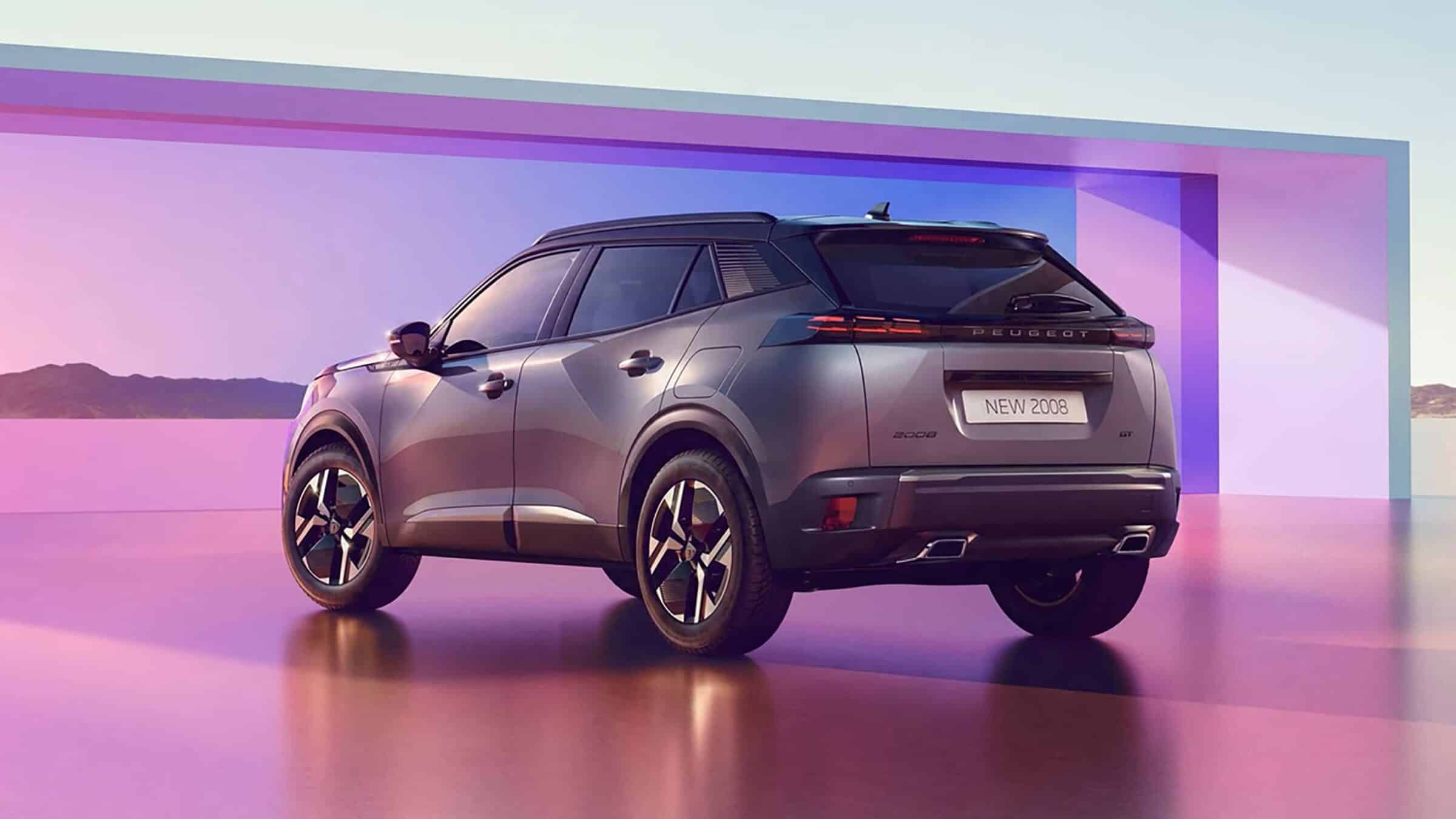 Angebot Peugeot 2008 Allure Hybrid 145 e-DSC6 Leasingangebot – SUV mit Top-Ausstattung in Selenium Grau