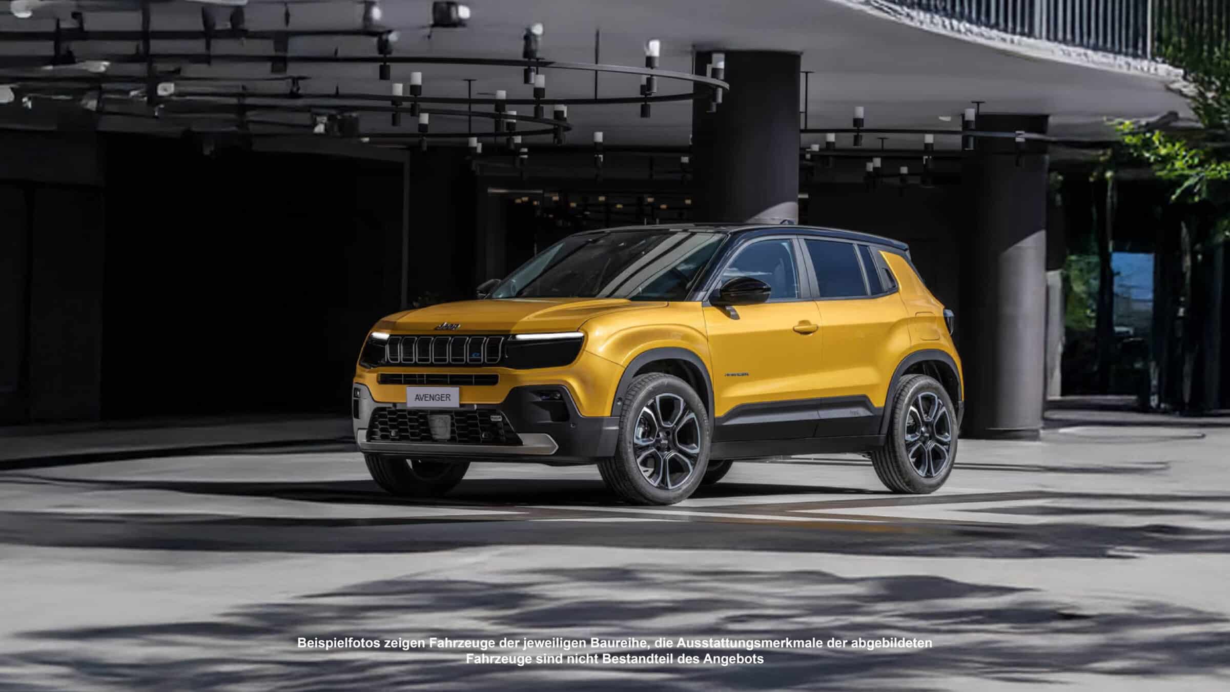 Angebot Jeep Avenger Elektro