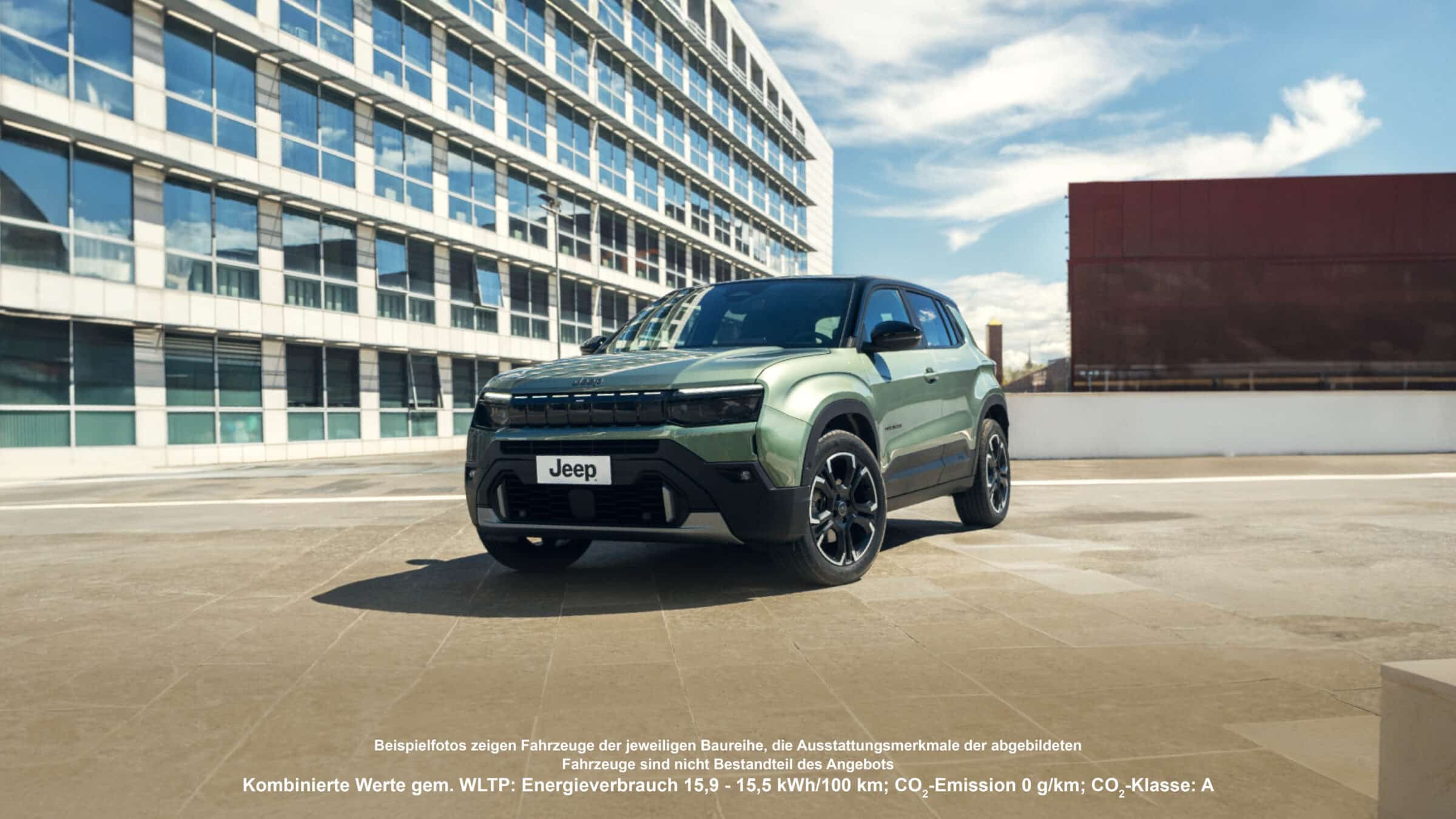 Angebot Jeep Avenger Elektro - JETZT leasen!