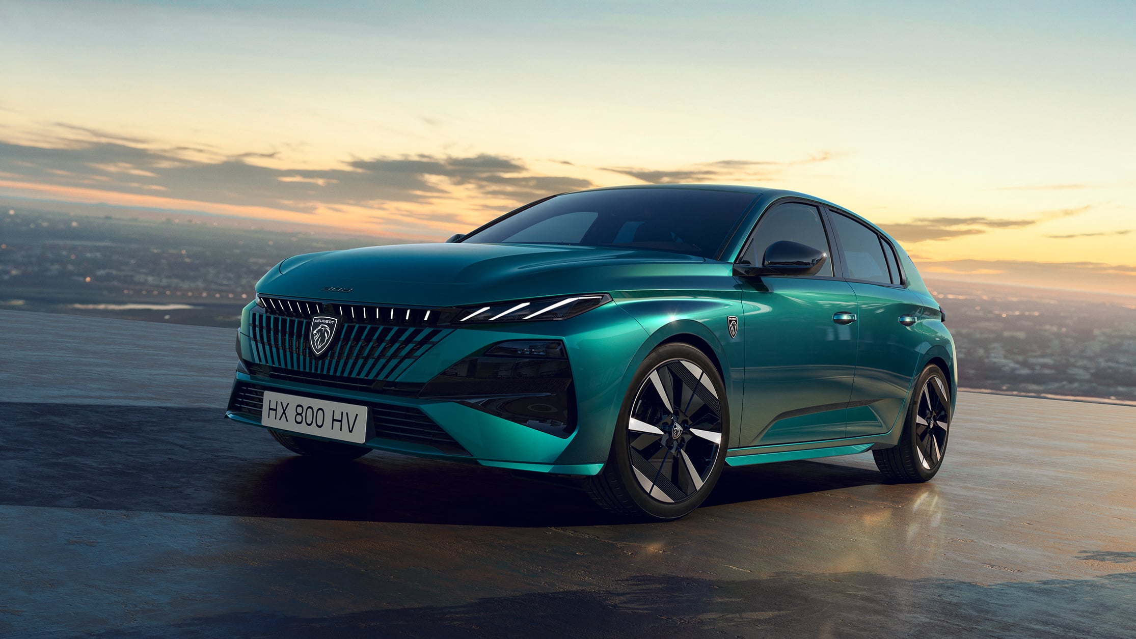 Angebot Peugeot e-308 STYLE Elektro 156 PS jetzt ab 369,66 € mtl. leasen