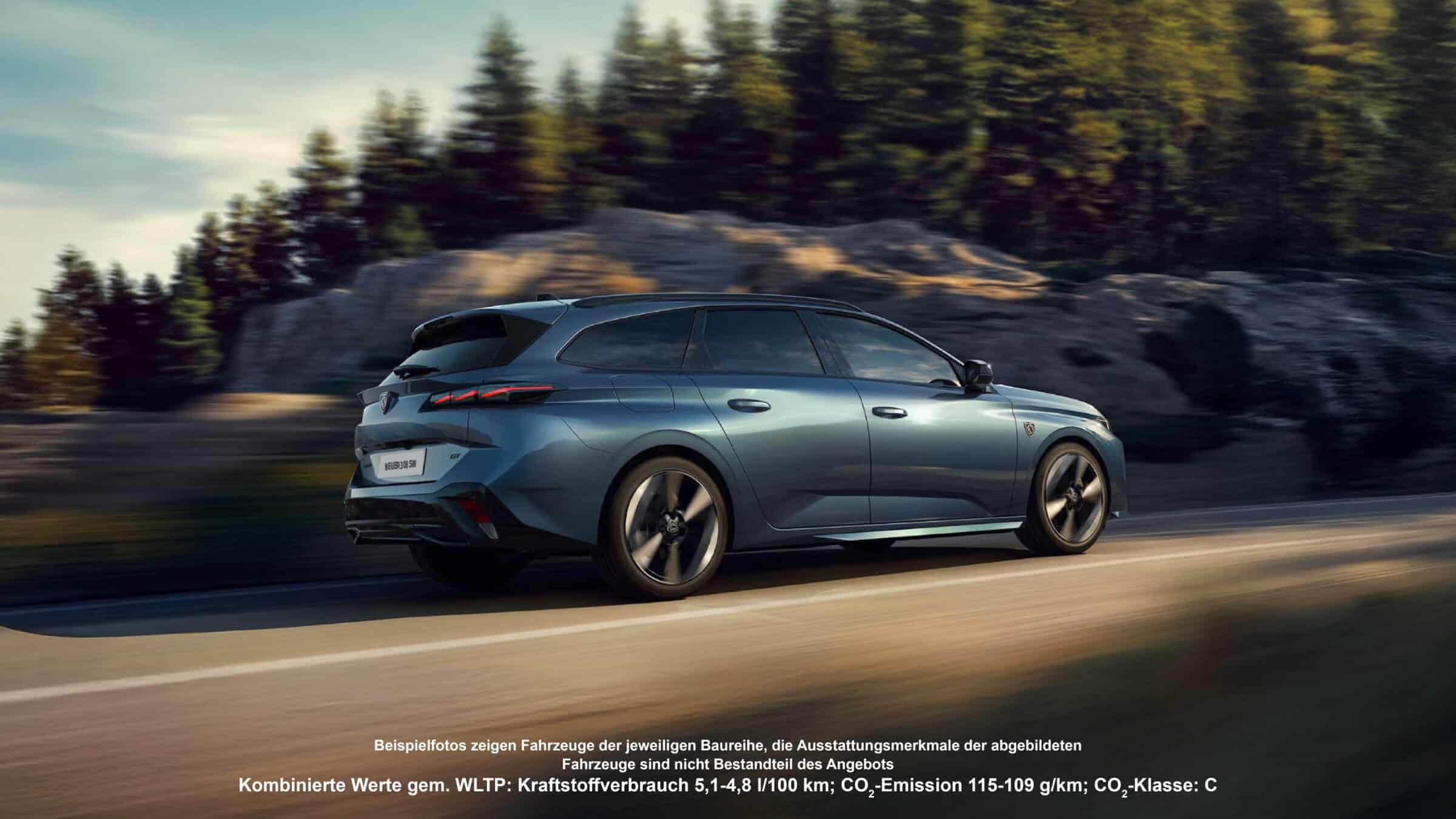 Angebot Peugeot 308 SW Hybrid 145 Style Leasingangebot – Geschäftskunden
