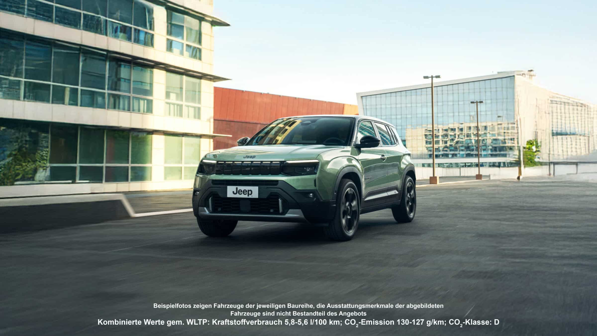 Angebot Jeep Avenger Longitude 1.2 Benziner Neuwagen mit Top-Leasingangebot