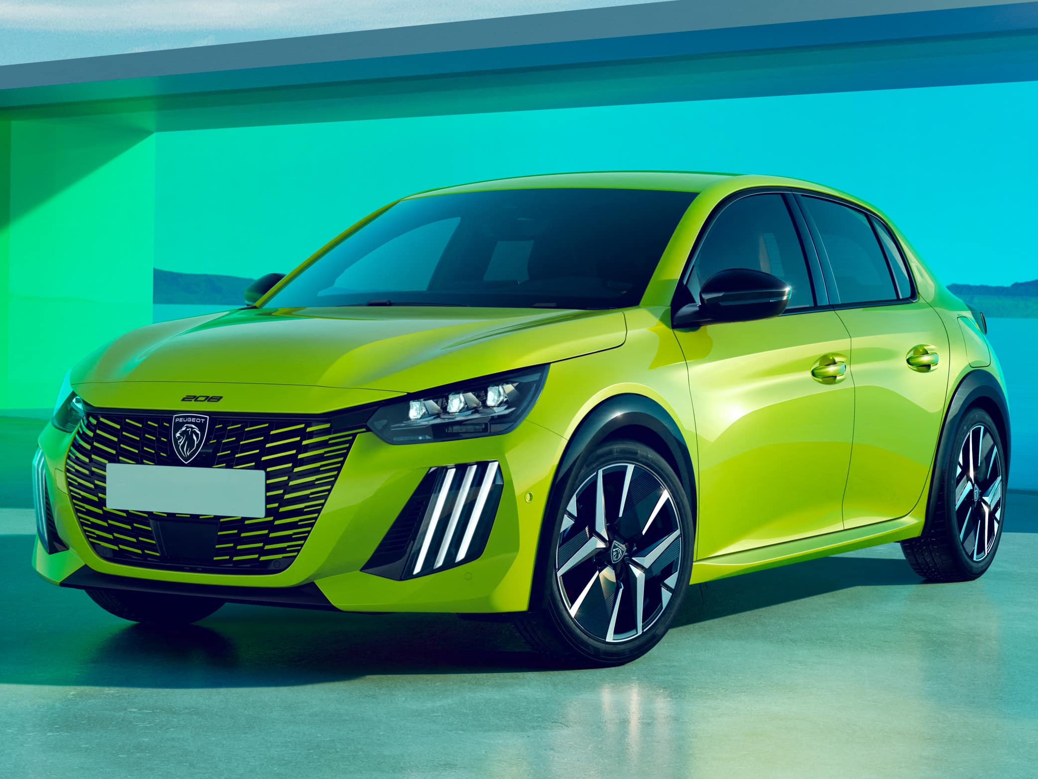 Angebot Peugeot 208 Turbo 100 Style Leasing in Agueda Gelb – Top-Ausstattung zum attraktiven Gewerberate