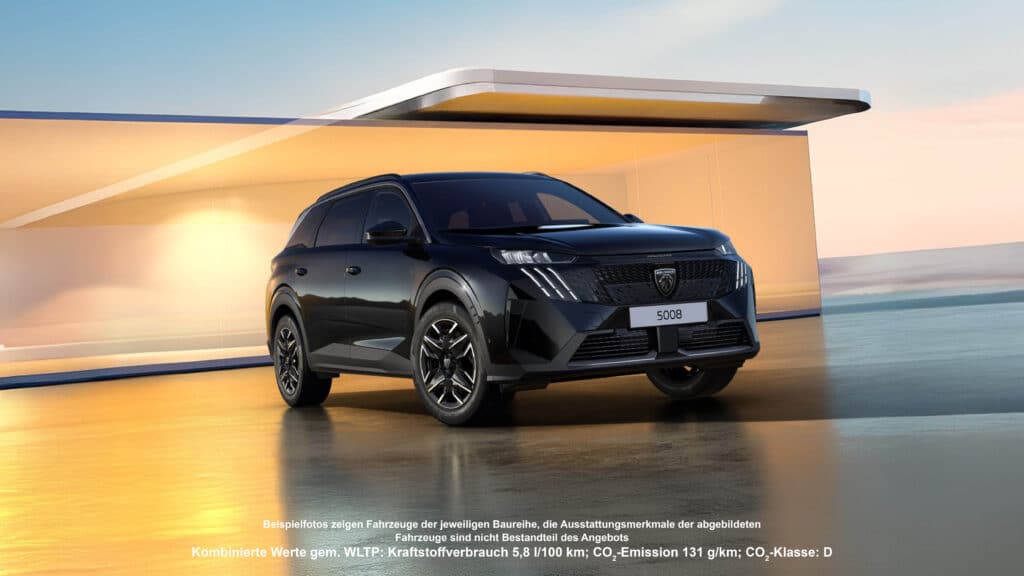 Peugeot 5008 SUV Kaiserslautern Pirmasens nauerz gruppe 7-Sitzer