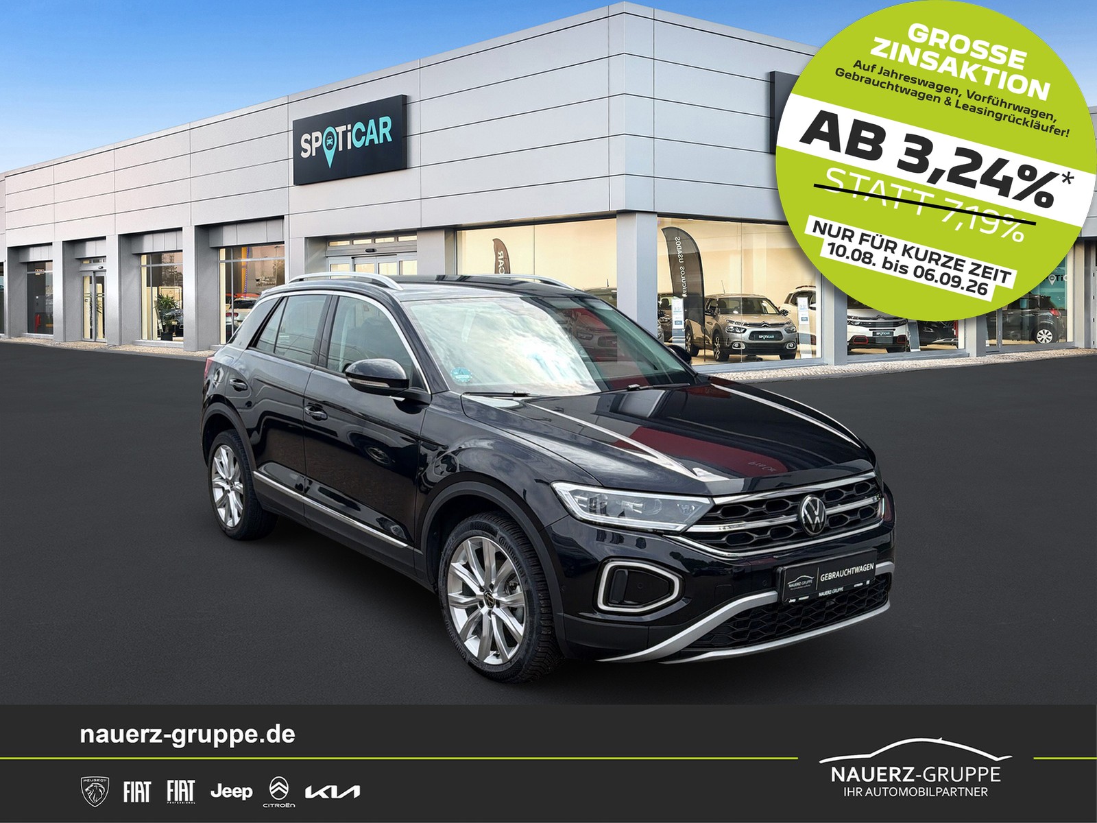 Fahrzeugabbildung Volkswagen T-Roc Style - mit KI generiert/bearbeitet