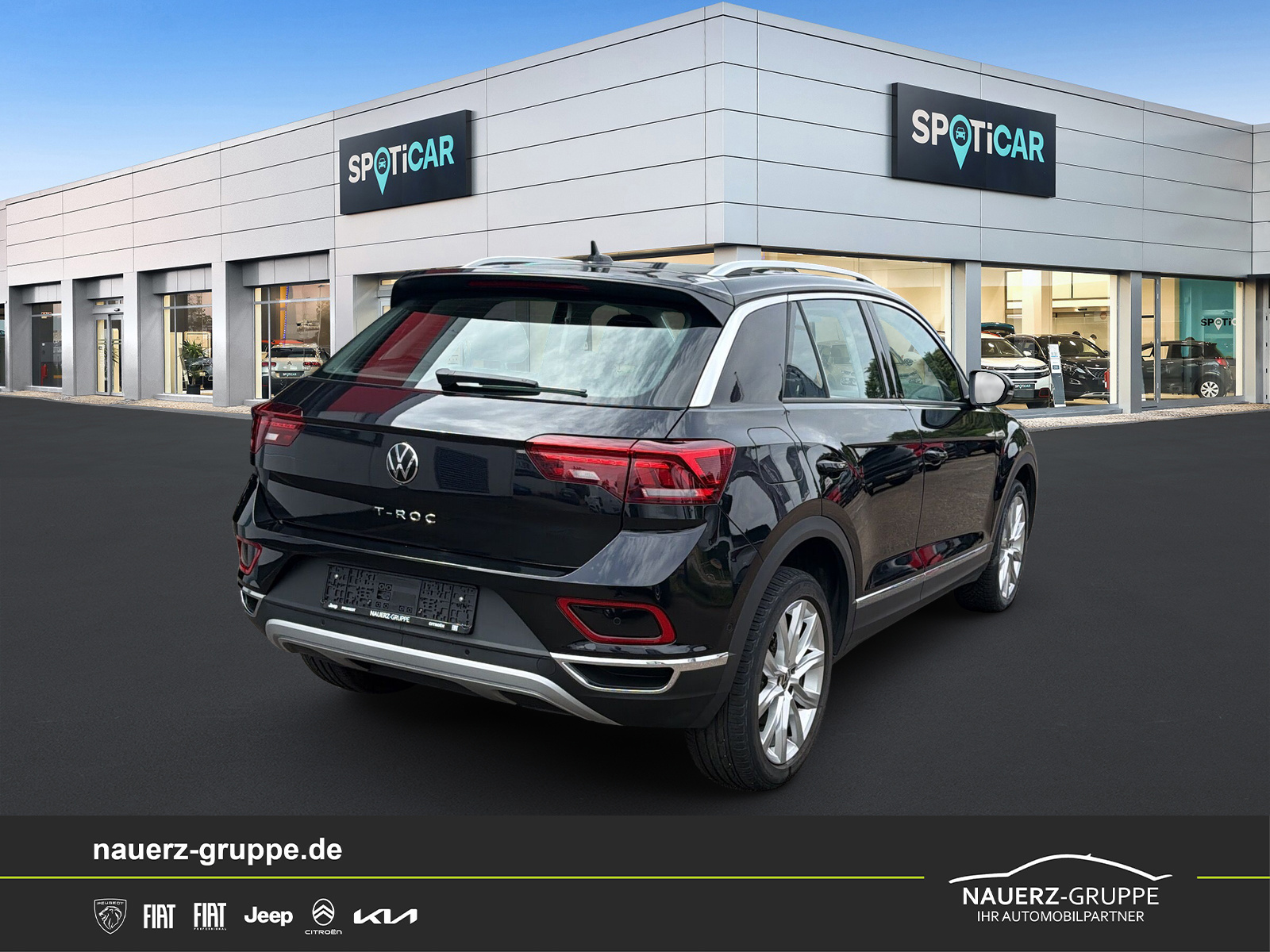 Fahrzeugabbildung Volkswagen T-Roc Style - mit KI generiert/bearbeitet