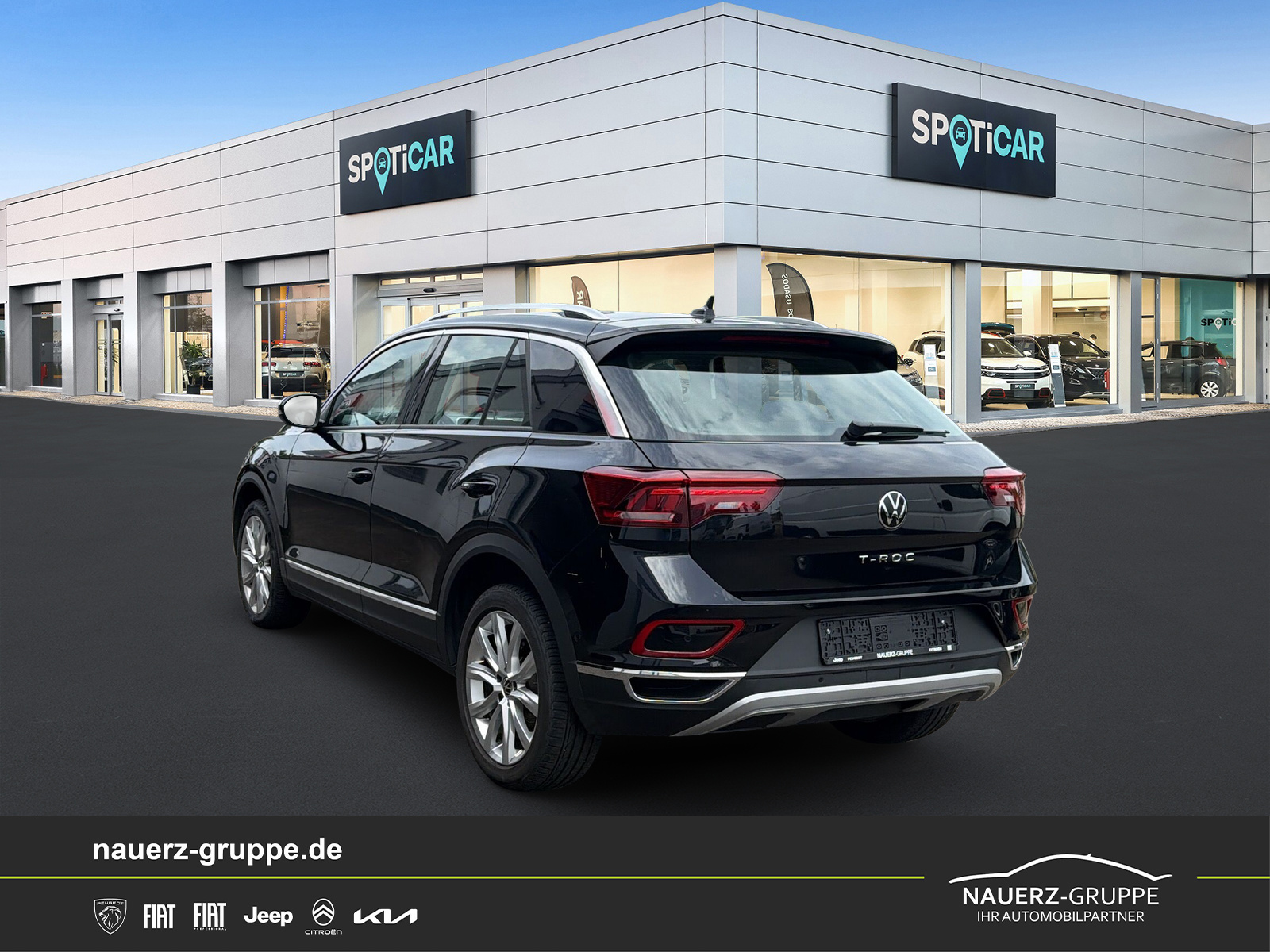 Fahrzeugabbildung Volkswagen T-Roc Style - mit KI generiert/bearbeitet