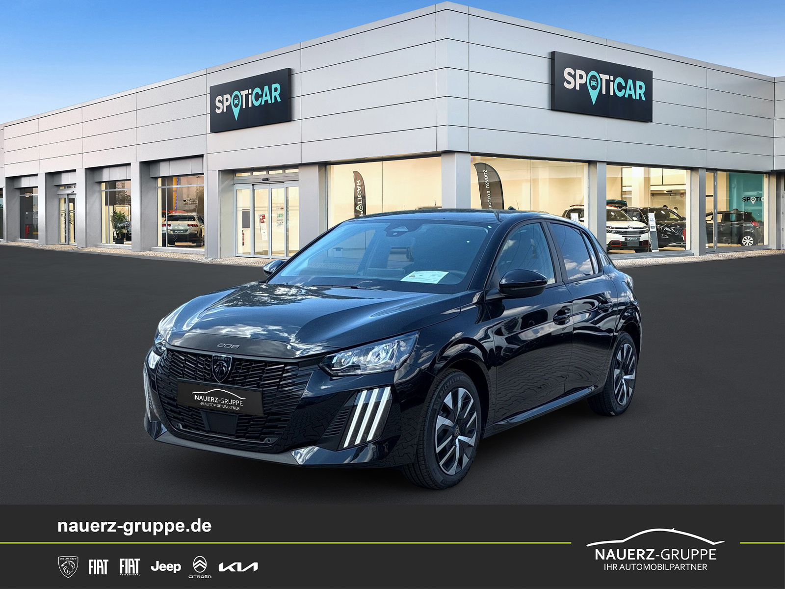Fahrzeugabbildung Peugeot 208 Hybrid 110 Business - mit KI generiert/bearbeitet