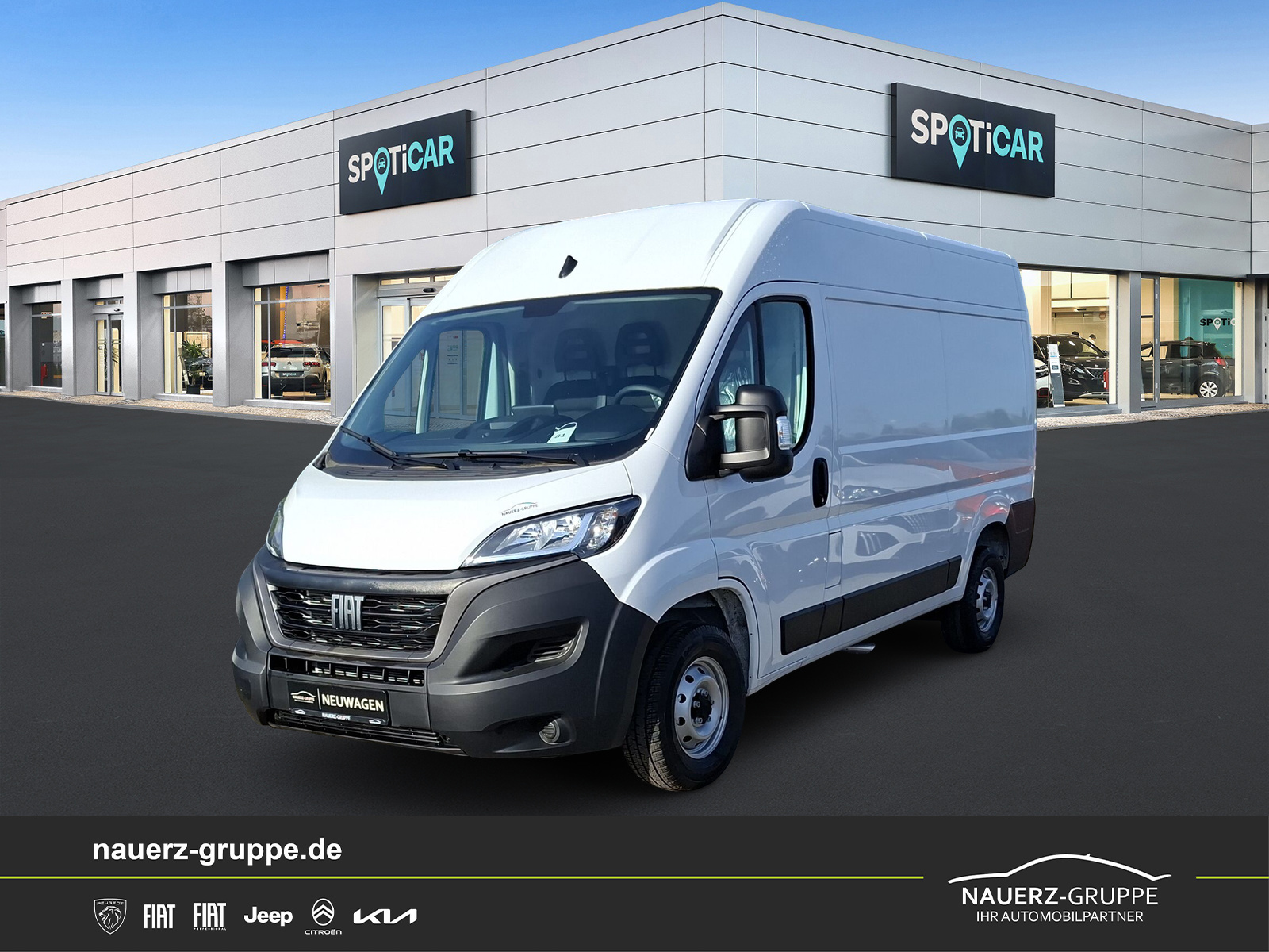 Fahrzeugabbildung Fiat Ducato Hochr.-Kasten L2H2 140 L2H2 RS: 3450 mm - mit KI generiert/bearbeitet