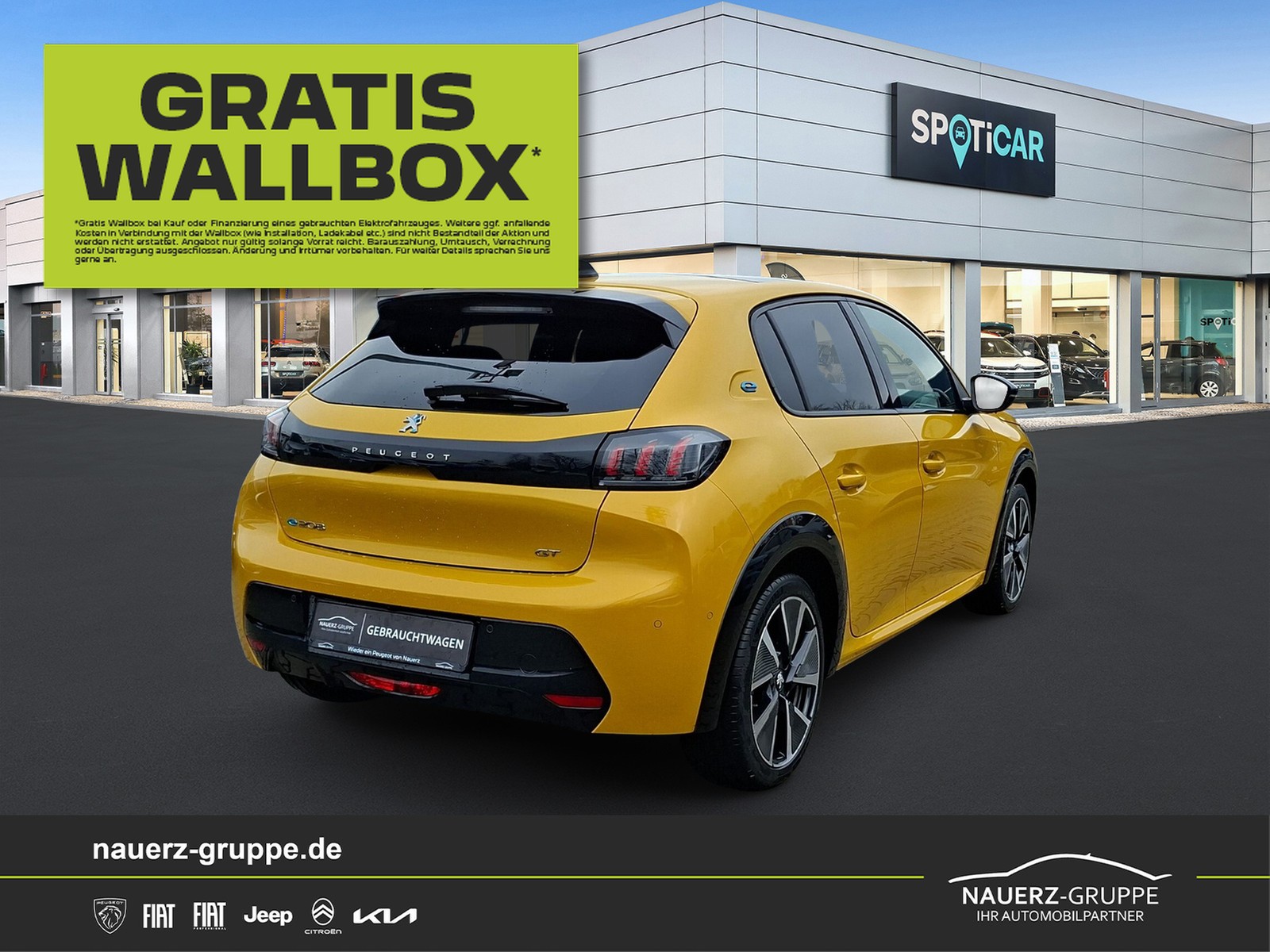 Fahrzeugabbildung Peugeot 208 e- GT 136