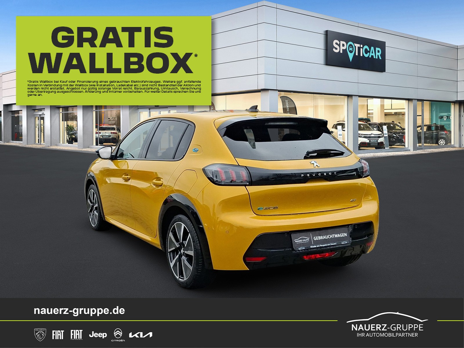 Fahrzeugabbildung Peugeot 208 e- GT 136