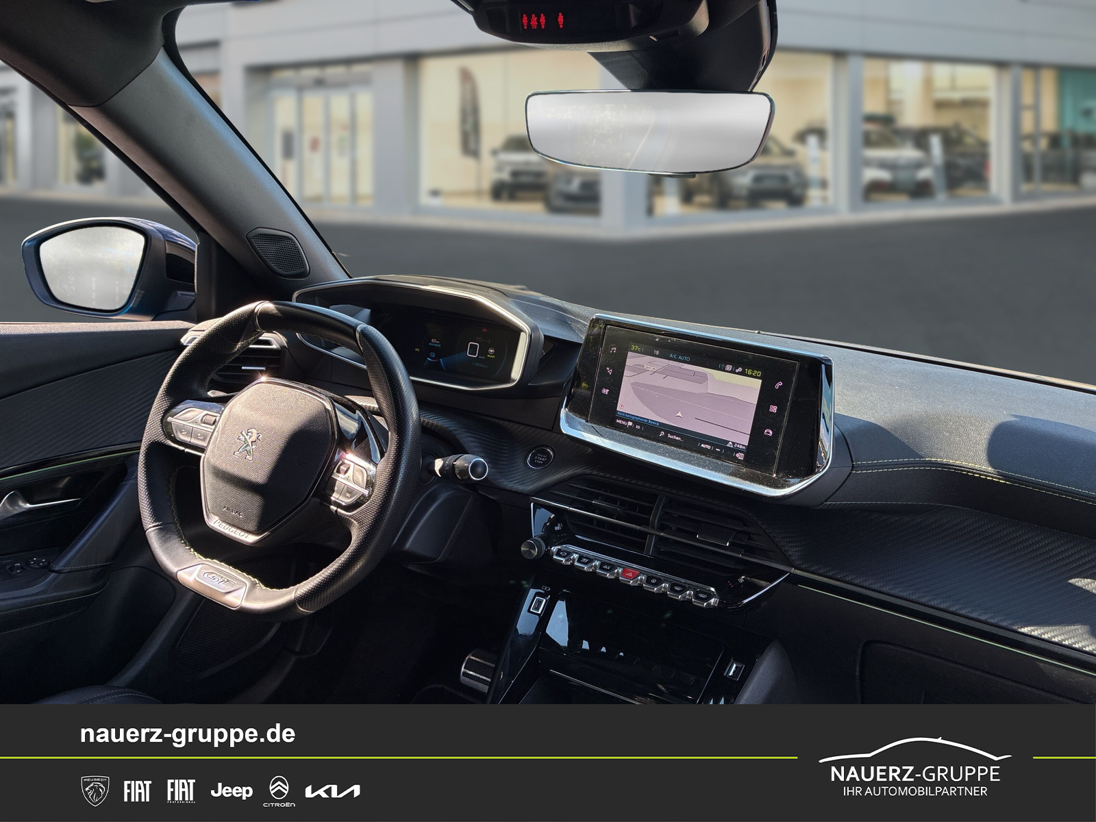 Fahrzeugabbildung Peugeot 2008 e- GT 136 - mit KI generiert/bearbeitet