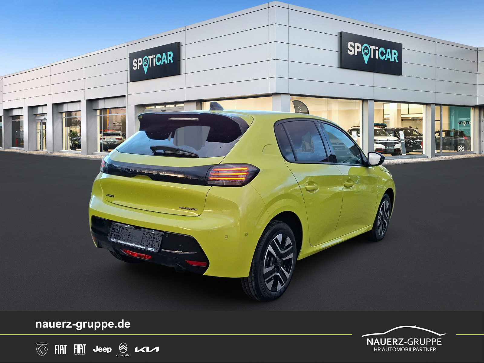 Fahrzeugabbildung Peugeot 208 Allure Hybrid 110 e-DCS6