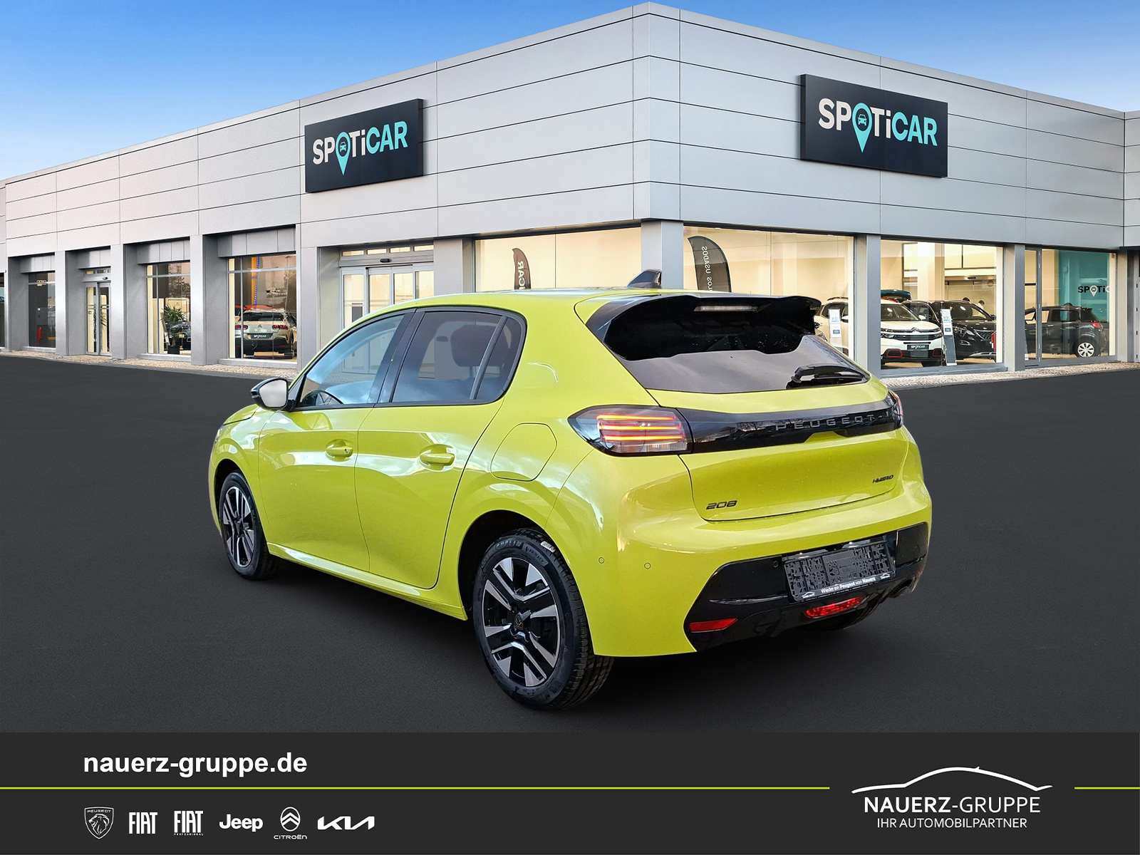 Fahrzeugabbildung Peugeot 208 Allure Hybrid 110 e-DCS6