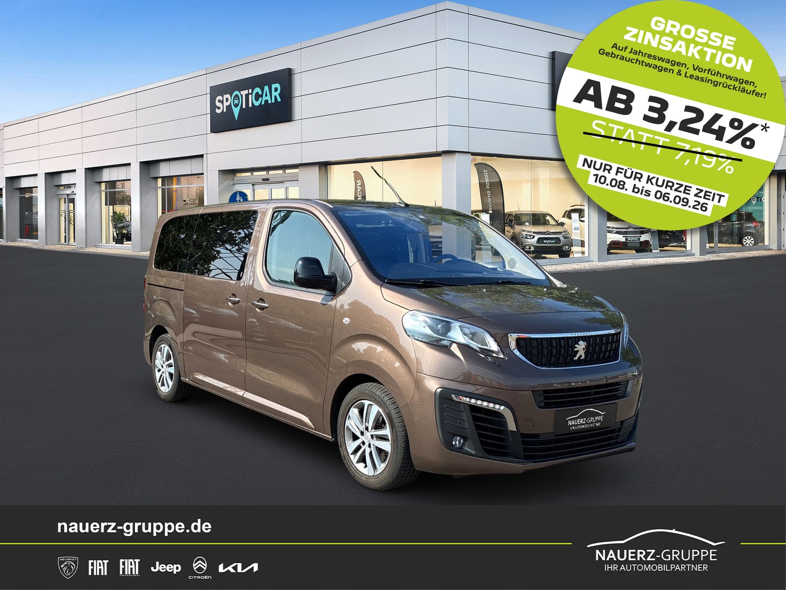 Fahrzeugabbildung Peugeot Traveller Business VIP L2 180 EAT8 - mit KI generiert/bearbeitet