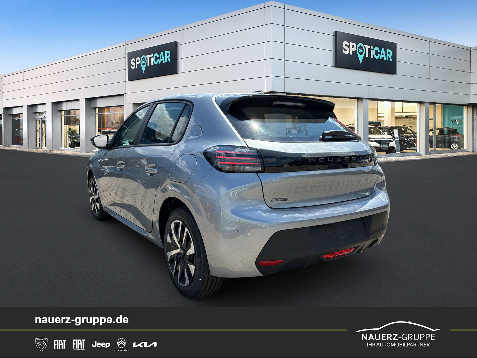 Fahrzeugabbildung Peugeot 208 Style PureTech 100 - mit KI generiert/bearbeitet