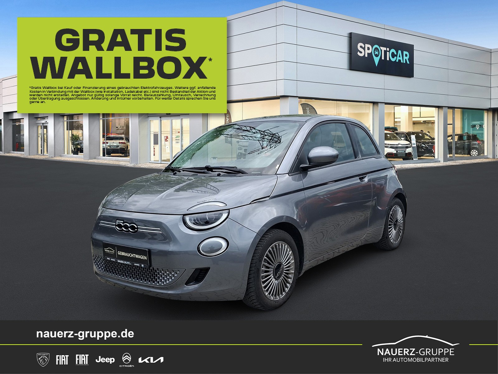 Fahrzeugabbildung Fiat 500 e Icon