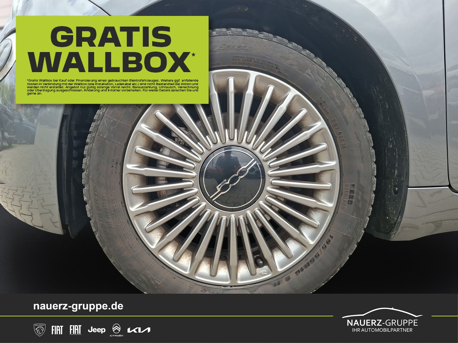 Fahrzeugabbildung Fiat 500 e Icon