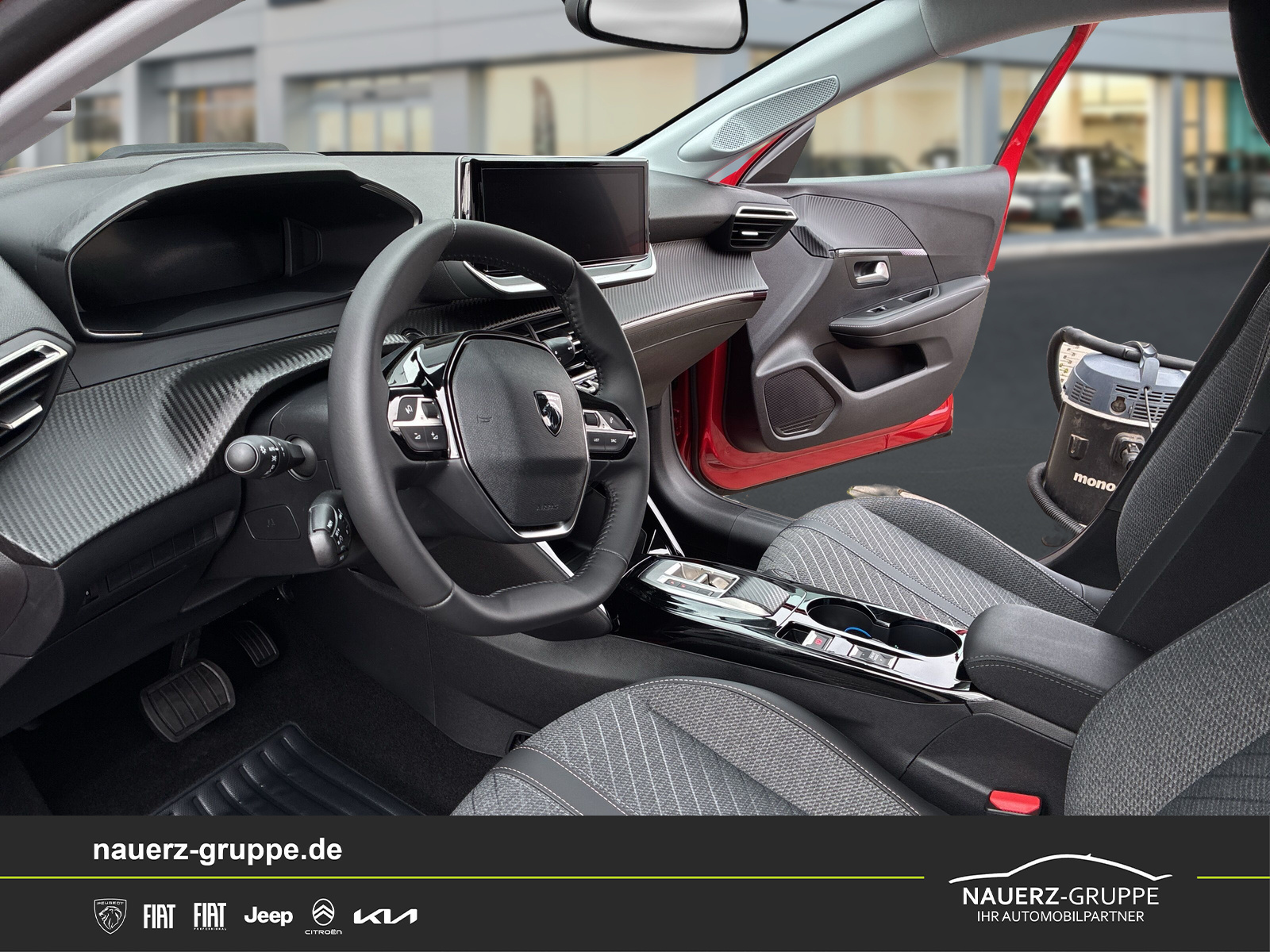 Fahrzeugabbildung Peugeot 208 e- Allure 156 - mit KI generiert/bearbeitet
