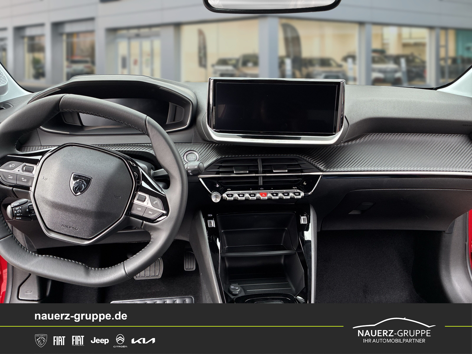 Fahrzeugabbildung Peugeot 208 e- Allure 156 - mit KI generiert/bearbeitet
