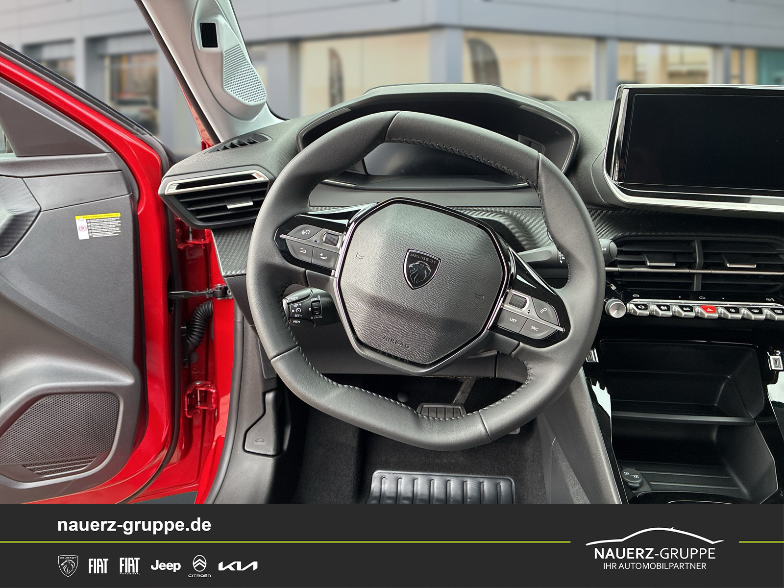 Fahrzeugabbildung Peugeot 208 e- Allure 156 - mit KI generiert/bearbeitet