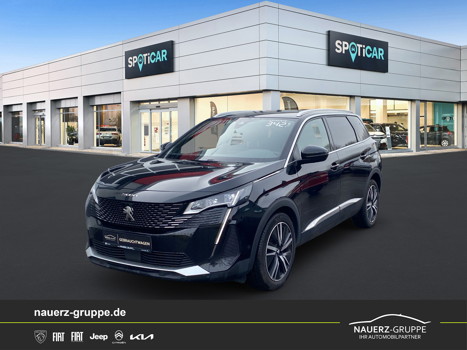 Fahrzeugabbildung Peugeot 5008 GT Pack 2.0 BlueHDI 180 NAVI SHZ Volleder