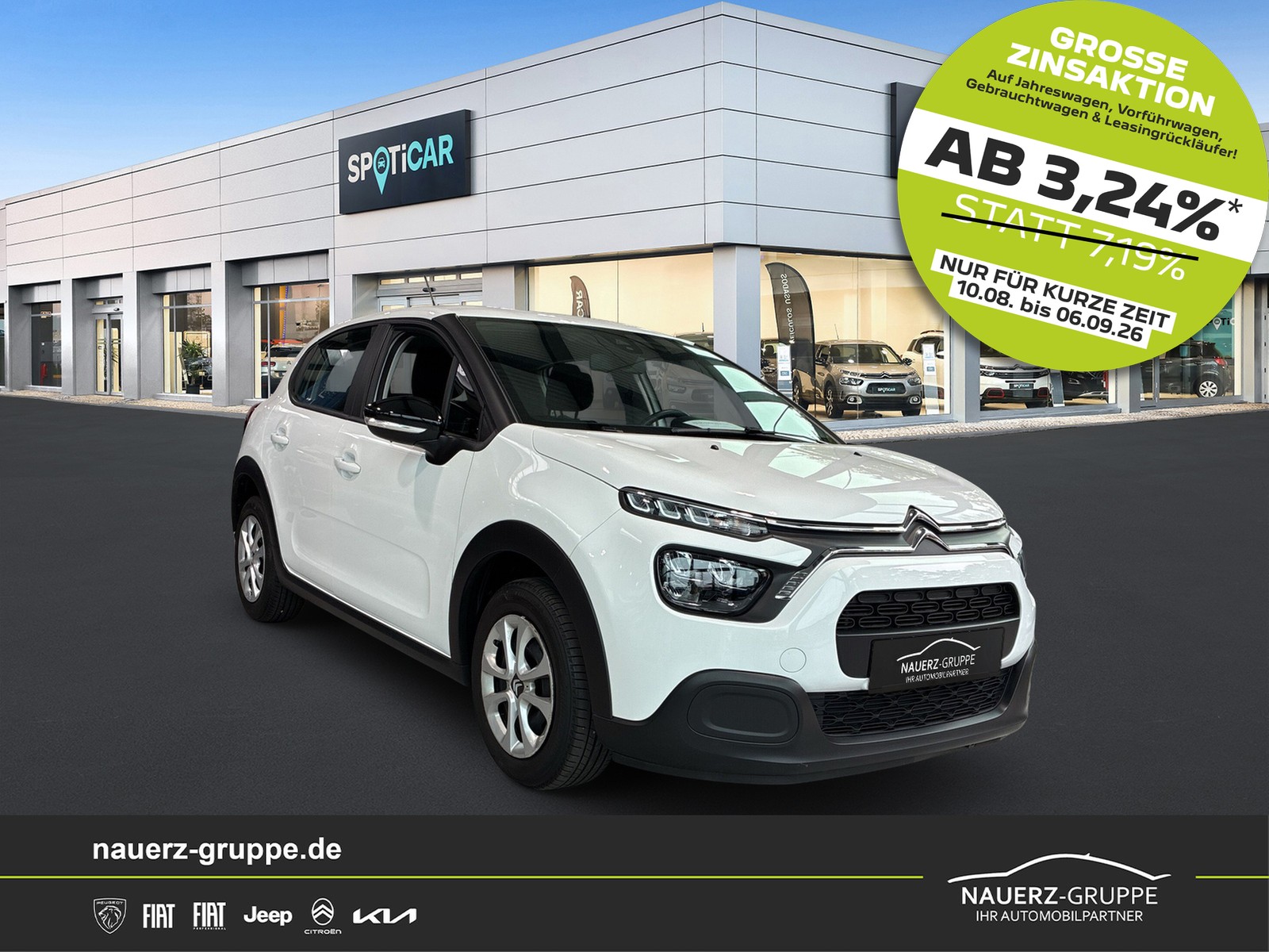 Citroen C3 Feel PureTech 82 5-Türer - mit KI generiert/bearbeitet