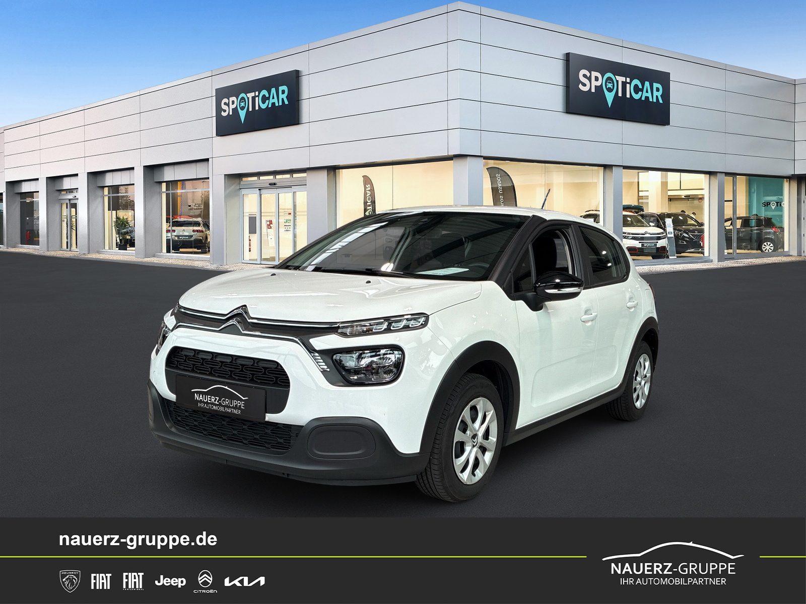 Fahrzeugabbildung Citroen C3 Feel PureTech 82 5-Türer - mit KI generiert/bearbeitet