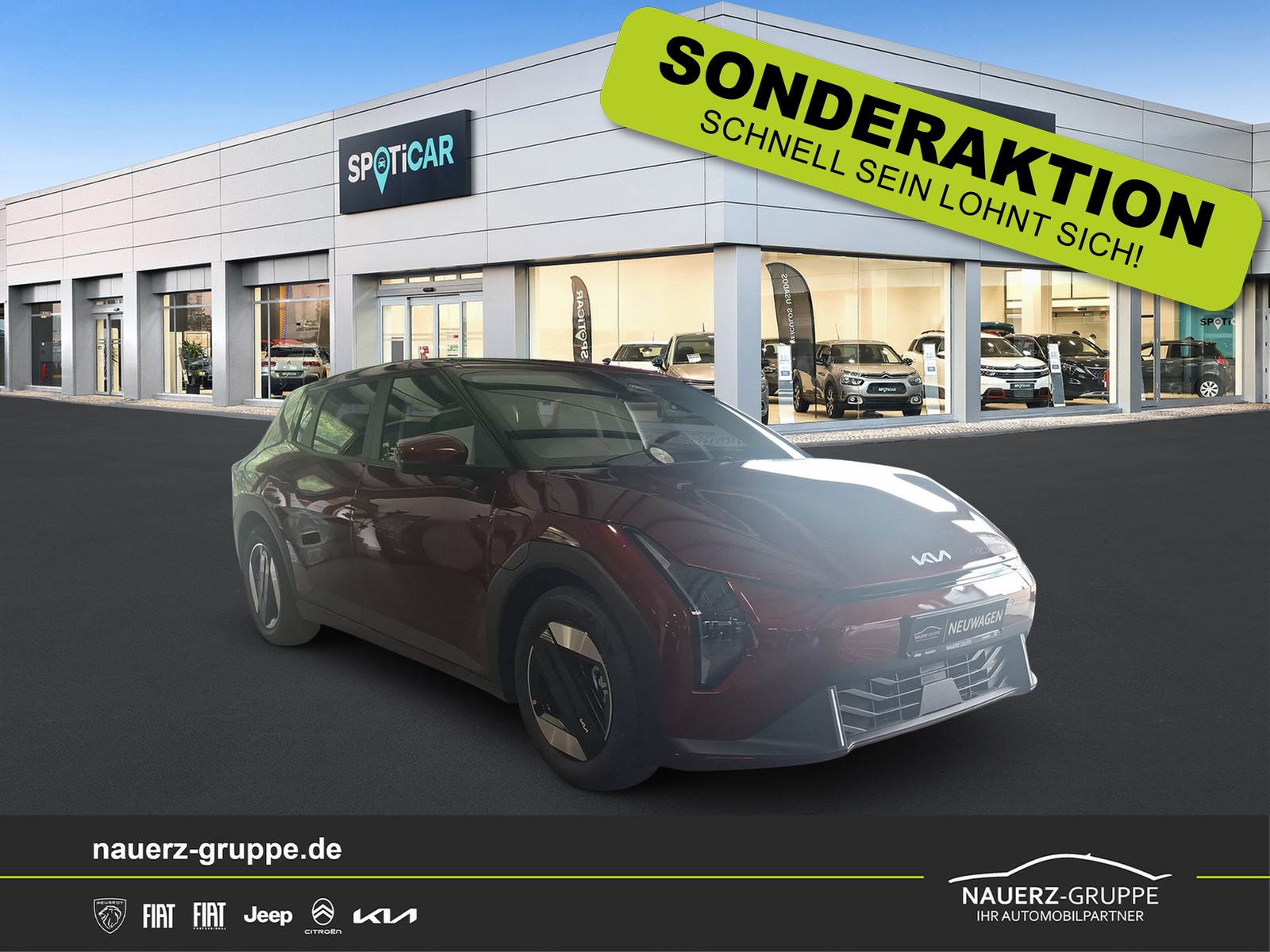 Kia EV4 150 kW Earth SONDERAKTION - mit KI generiert/bearbeitet