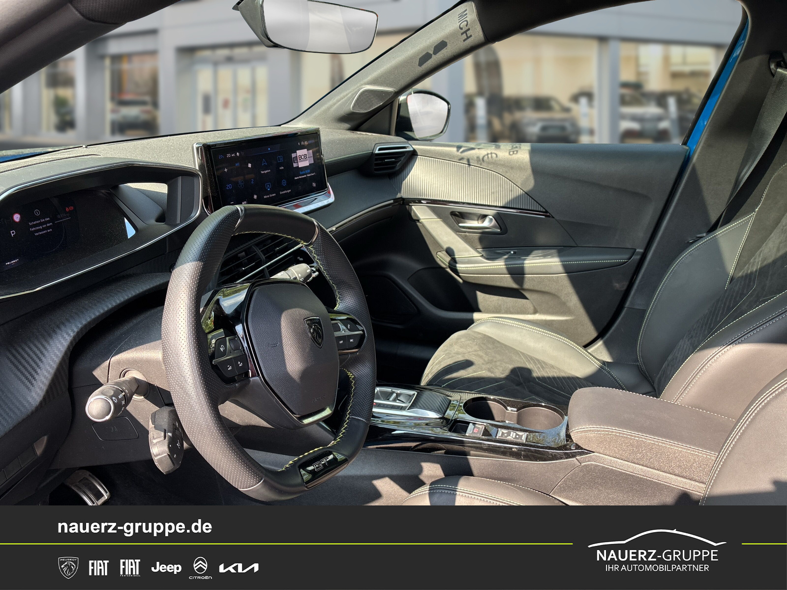 Fahrzeugabbildung Peugeot 208 e- GT 156 - mit KI generiert/bearbeitet
