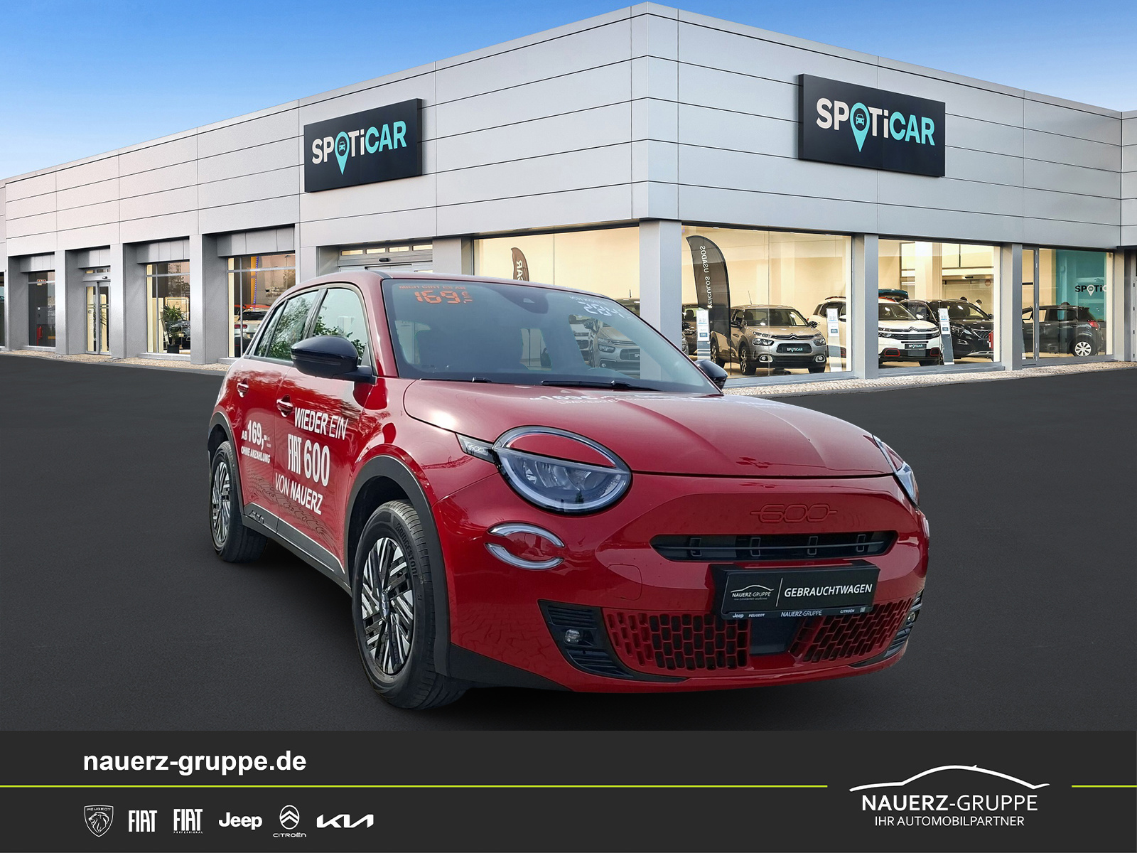 Fiat 600 e 115 kW Red