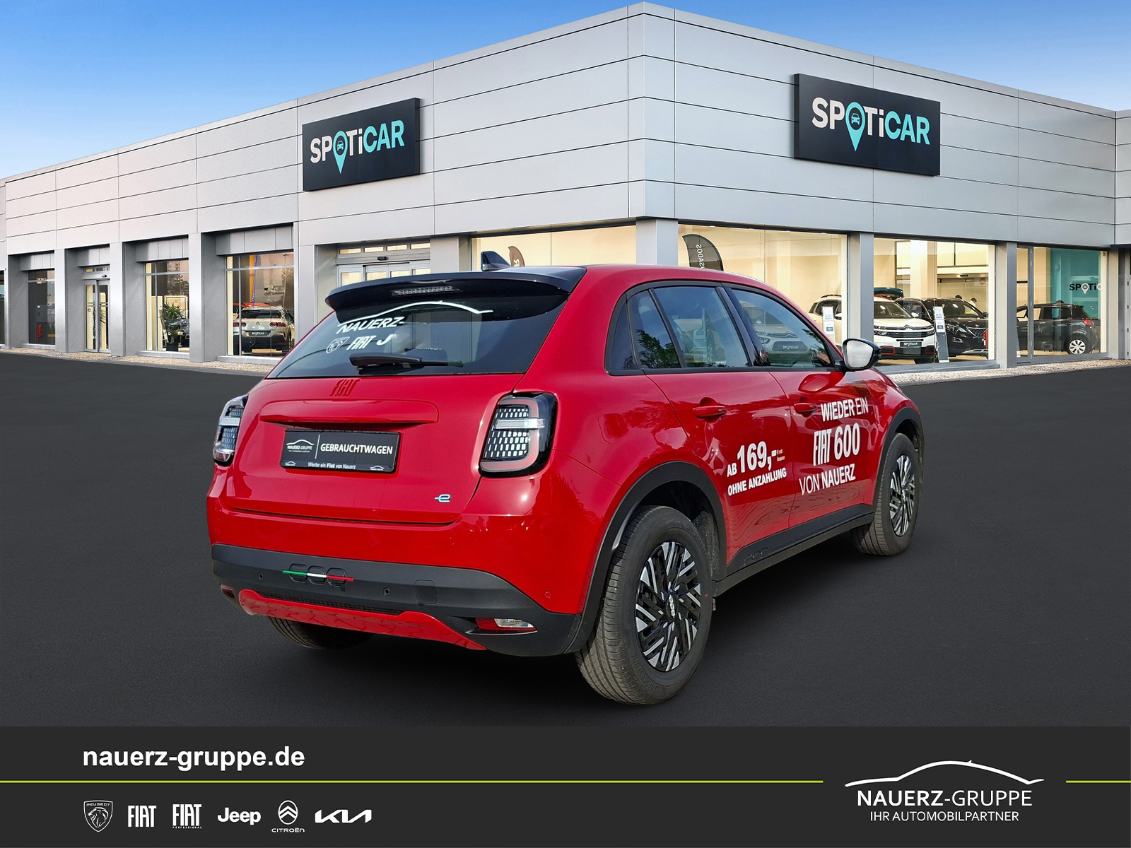 Fahrzeugabbildung Fiat 600 e 115 kW Red