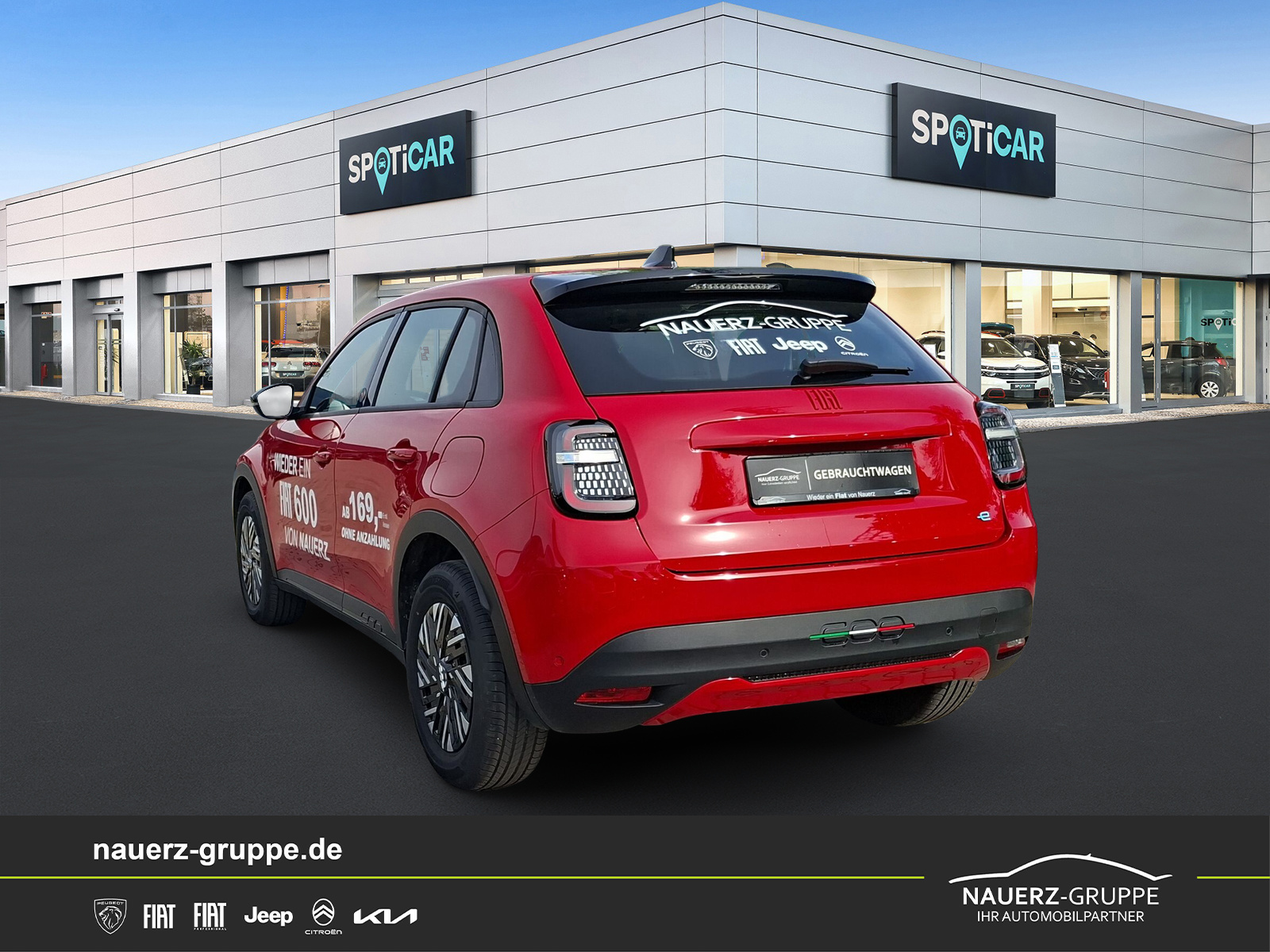 Fahrzeugabbildung Fiat 600 e 115 kW Red