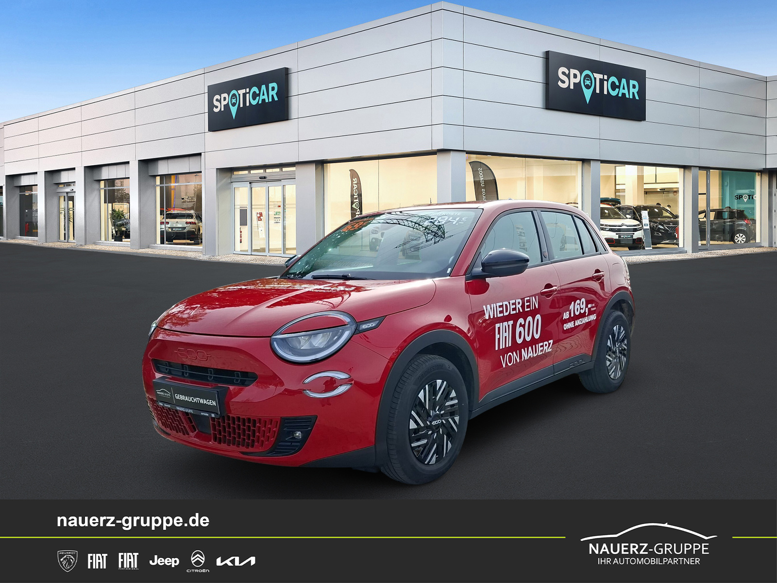 Fahrzeugabbildung Fiat 600 e 115 kW Red