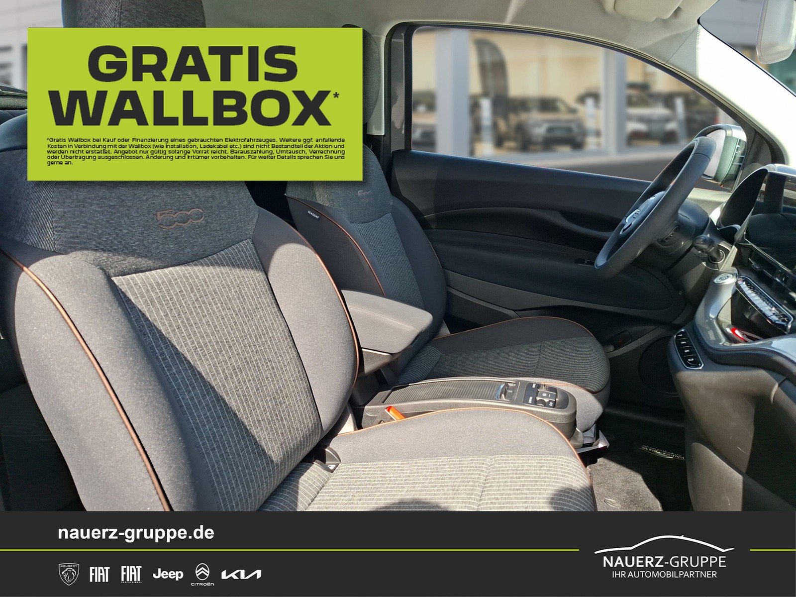 Fahrzeugabbildung Fiat 500 e Icon