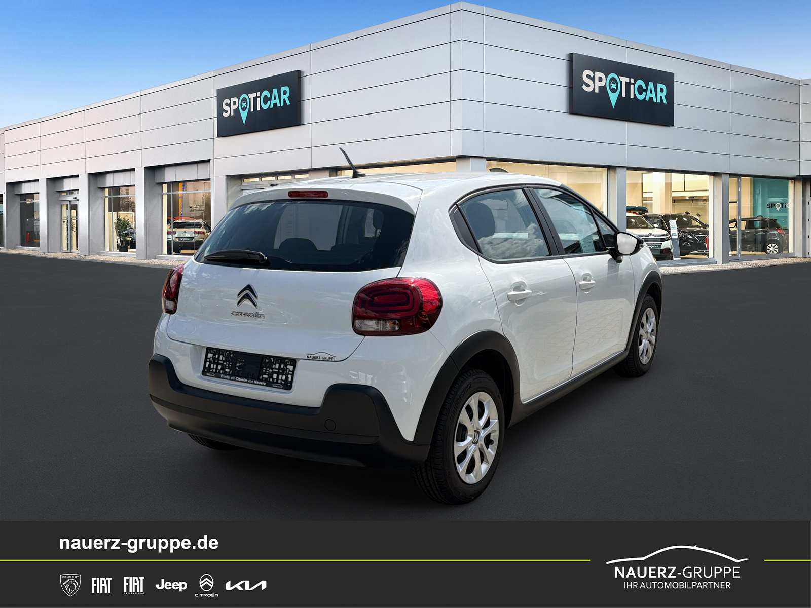 Fahrzeugabbildung Citroen C3 PureTech 82 5-Türer Feel - mit KI generiert/bearbeitet