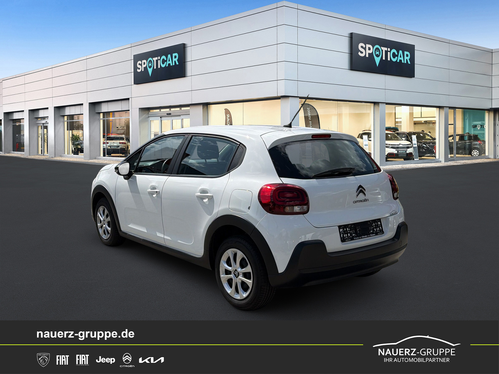 Fahrzeugabbildung Citroen C3 PureTech 82 5-Türer Feel - mit KI generiert/bearbeitet