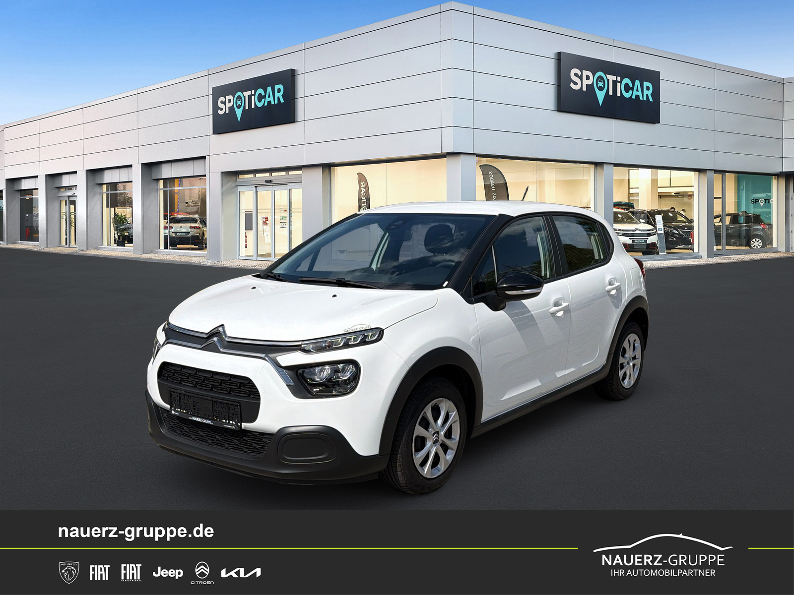Fahrzeugabbildung Citroen C3 PureTech 82 5-Türer Feel - mit KI generiert/bearbeitet