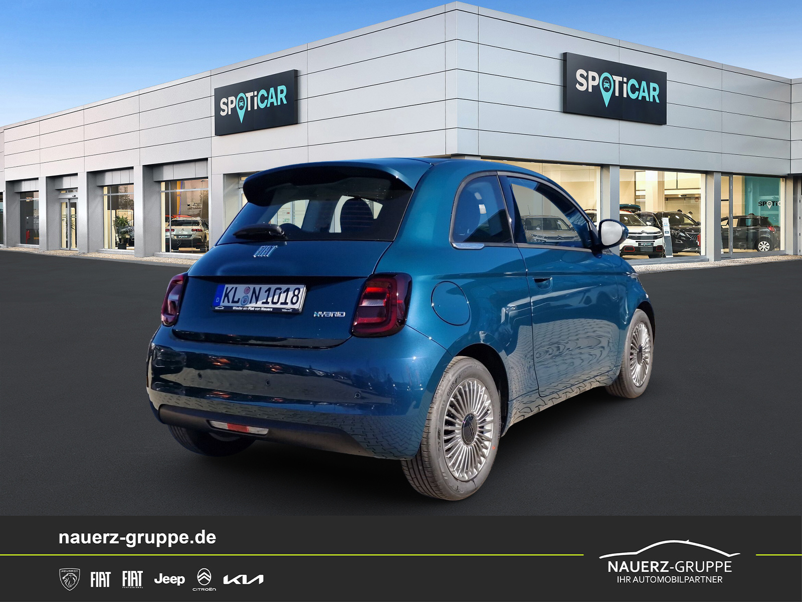 Fahrzeugabbildung Fiat 500 1.0 Hybrid FireFly 48 kW Torino - mit KI generiert/bearbeitet