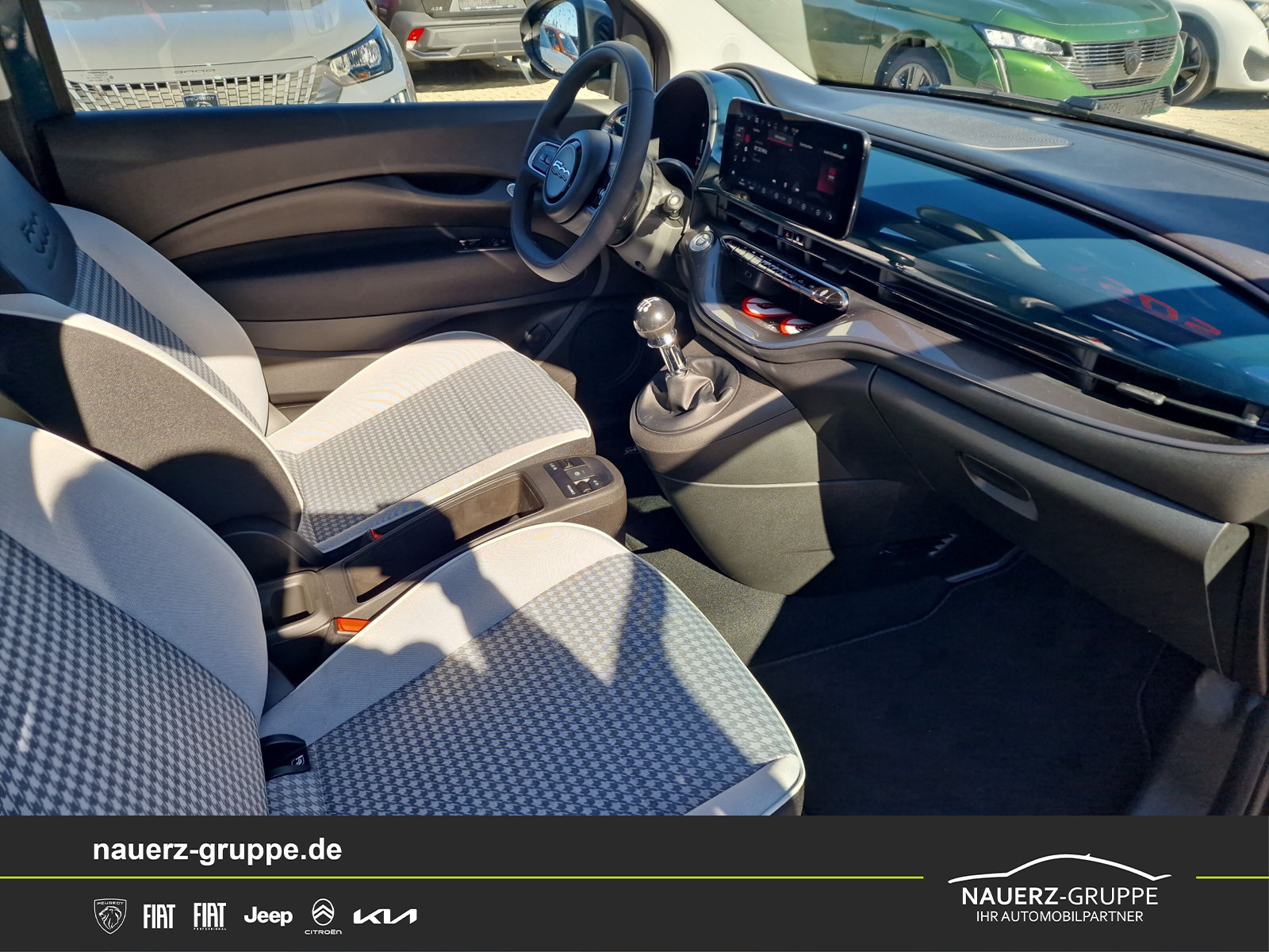 Fahrzeugabbildung Fiat 500 1.0 Hybrid FireFly 48 kW Torino - mit KI generiert/bearbeitet