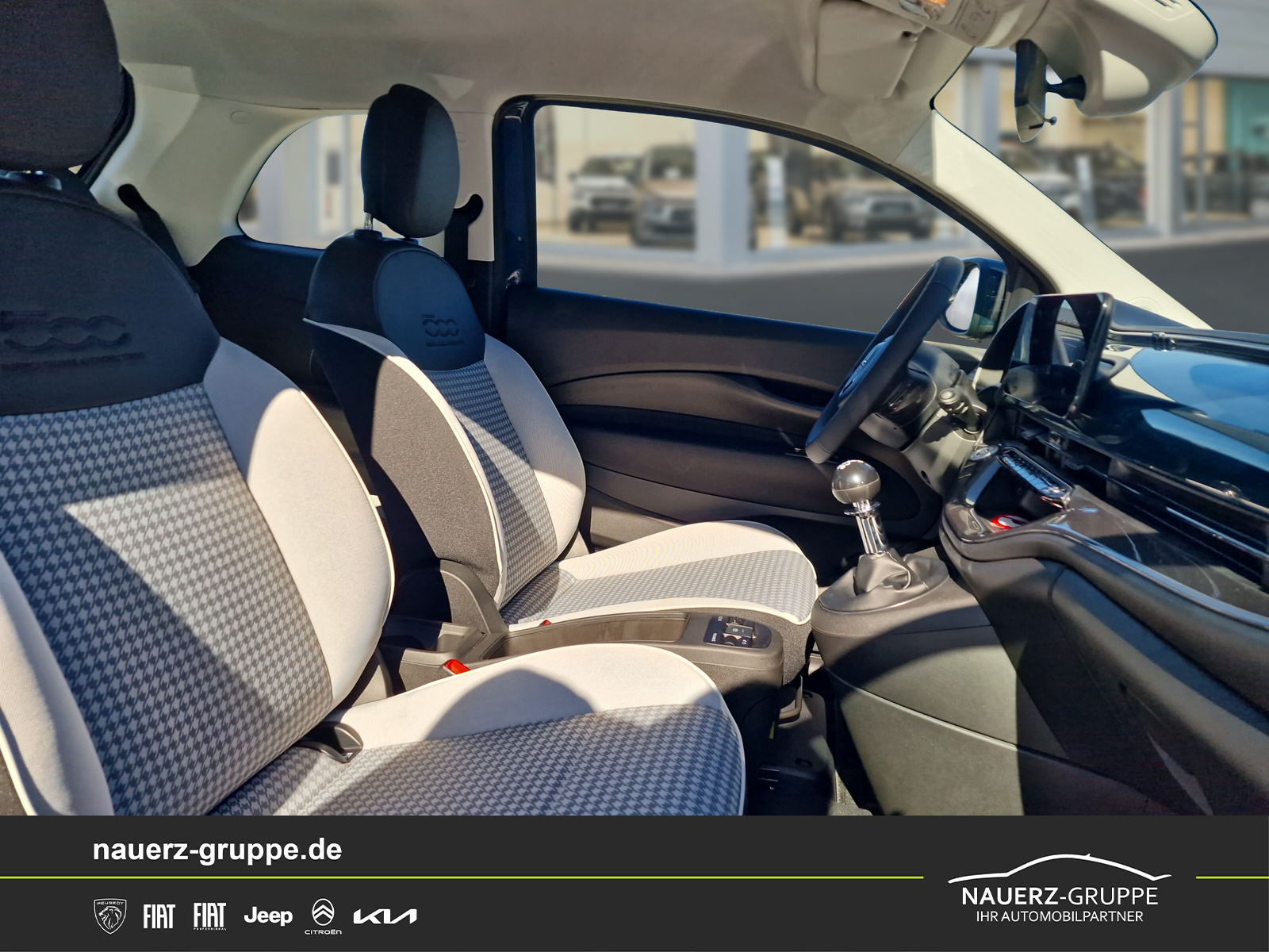 Fahrzeugabbildung Fiat 500 1.0 Hybrid FireFly 48 kW Torino - mit KI generiert/bearbeitet