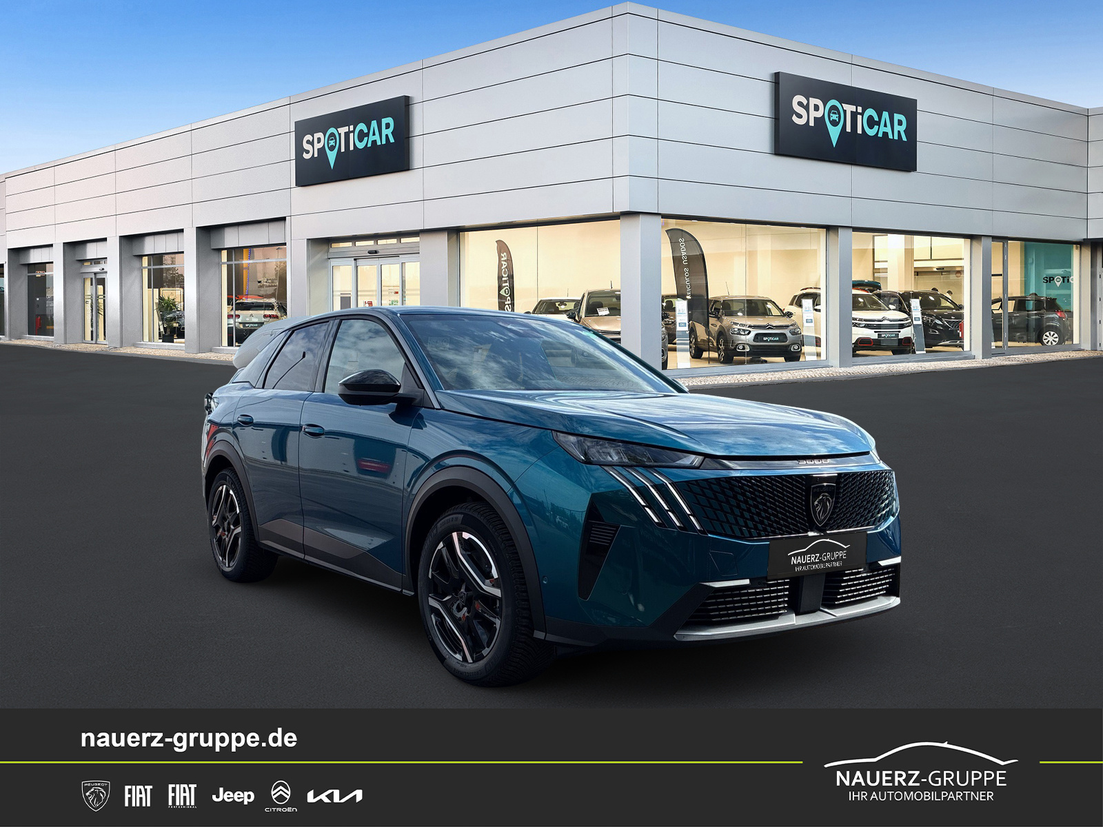 Peugeot e-3008 Allure Business 210 - mit KI generiert/bearbeitet