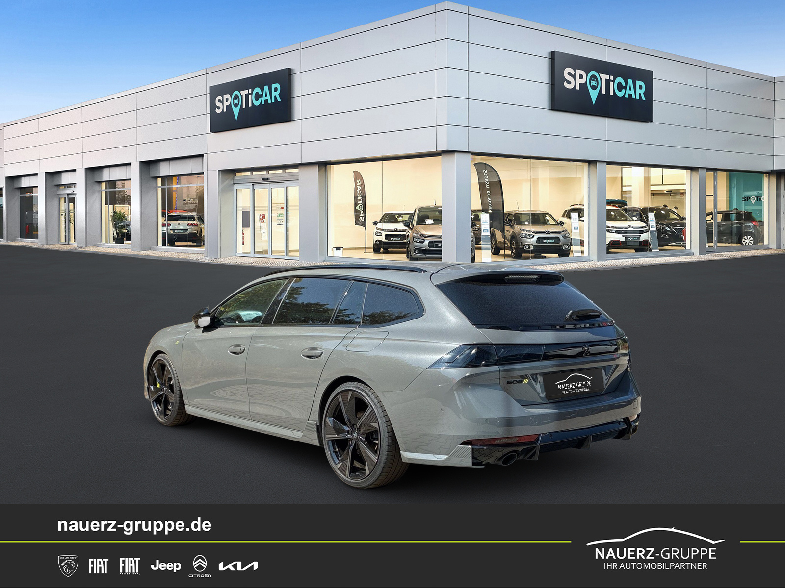 Fahrzeugabbildung Peugeot 508 SW Hybrid 4 360 PSE - mit KI generiert/bearbeitet