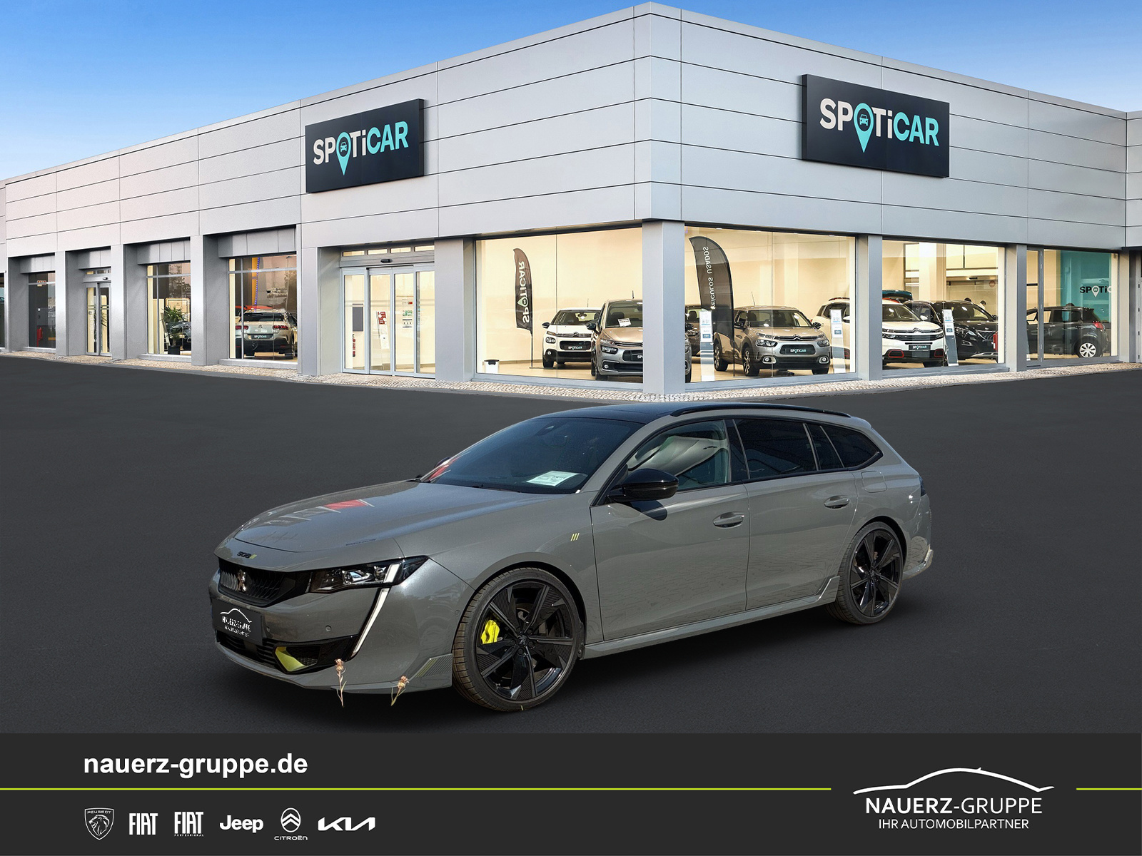 Fahrzeugabbildung Peugeot 508 SW Hybrid 4 360 PSE - mit KI generiert/bearbeitet