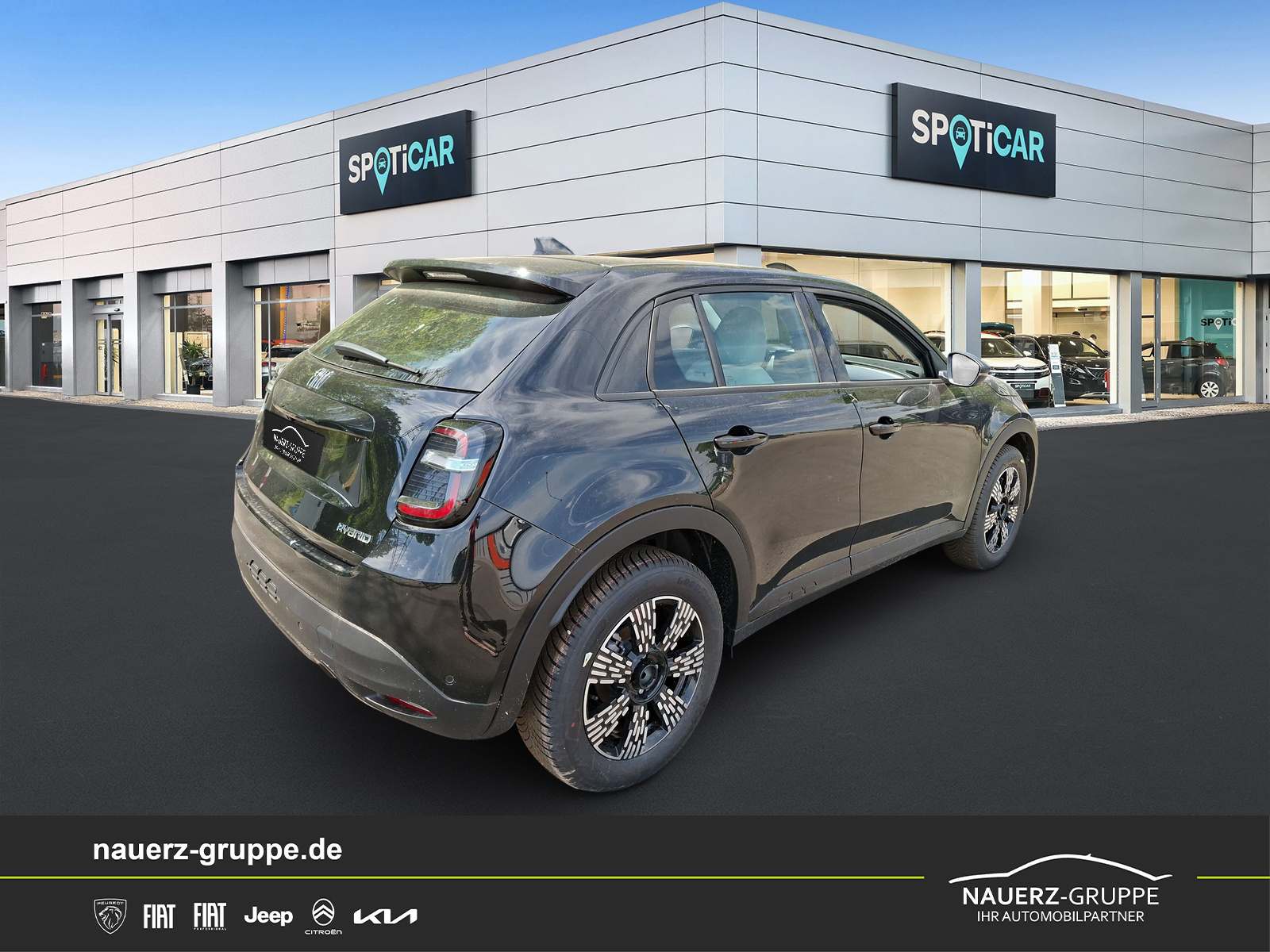 Fahrzeugabbildung Fiat 600 E-Hybrid Business Edition - mit KI generiert/bearbeitet