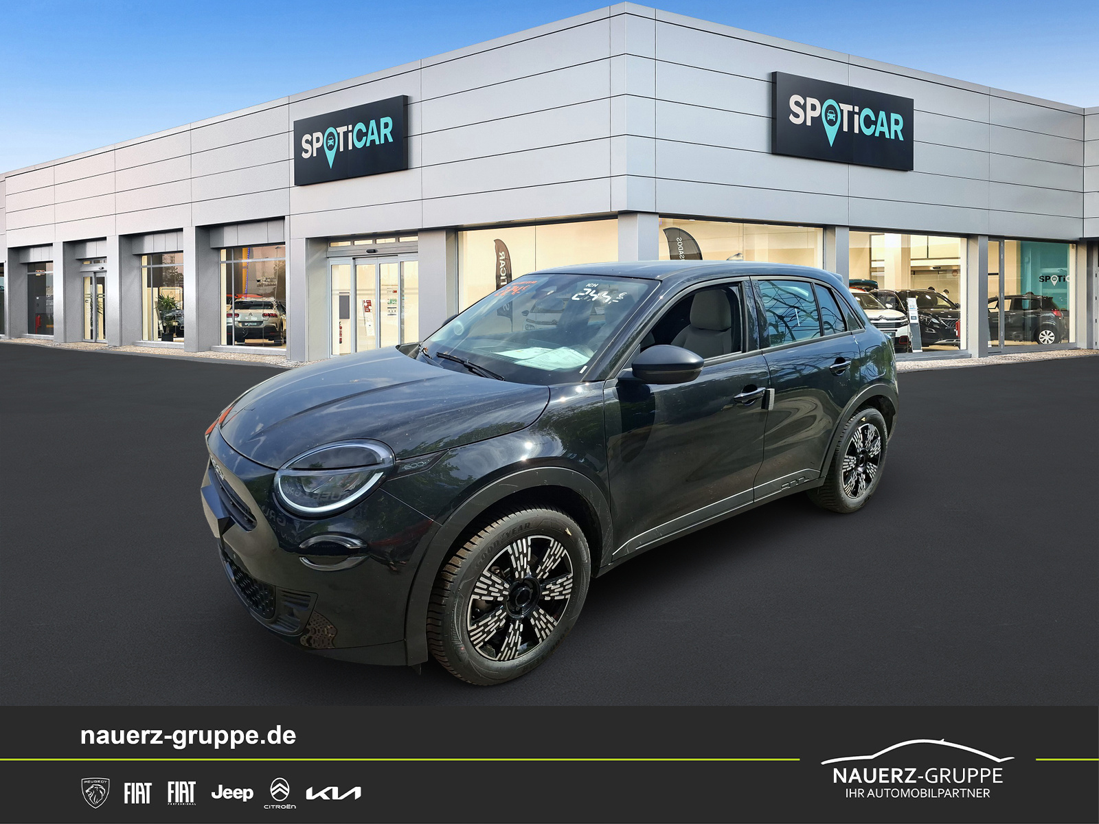 Fahrzeugabbildung Fiat 600 E-Hybrid Business Edition - mit KI generiert/bearbeitet