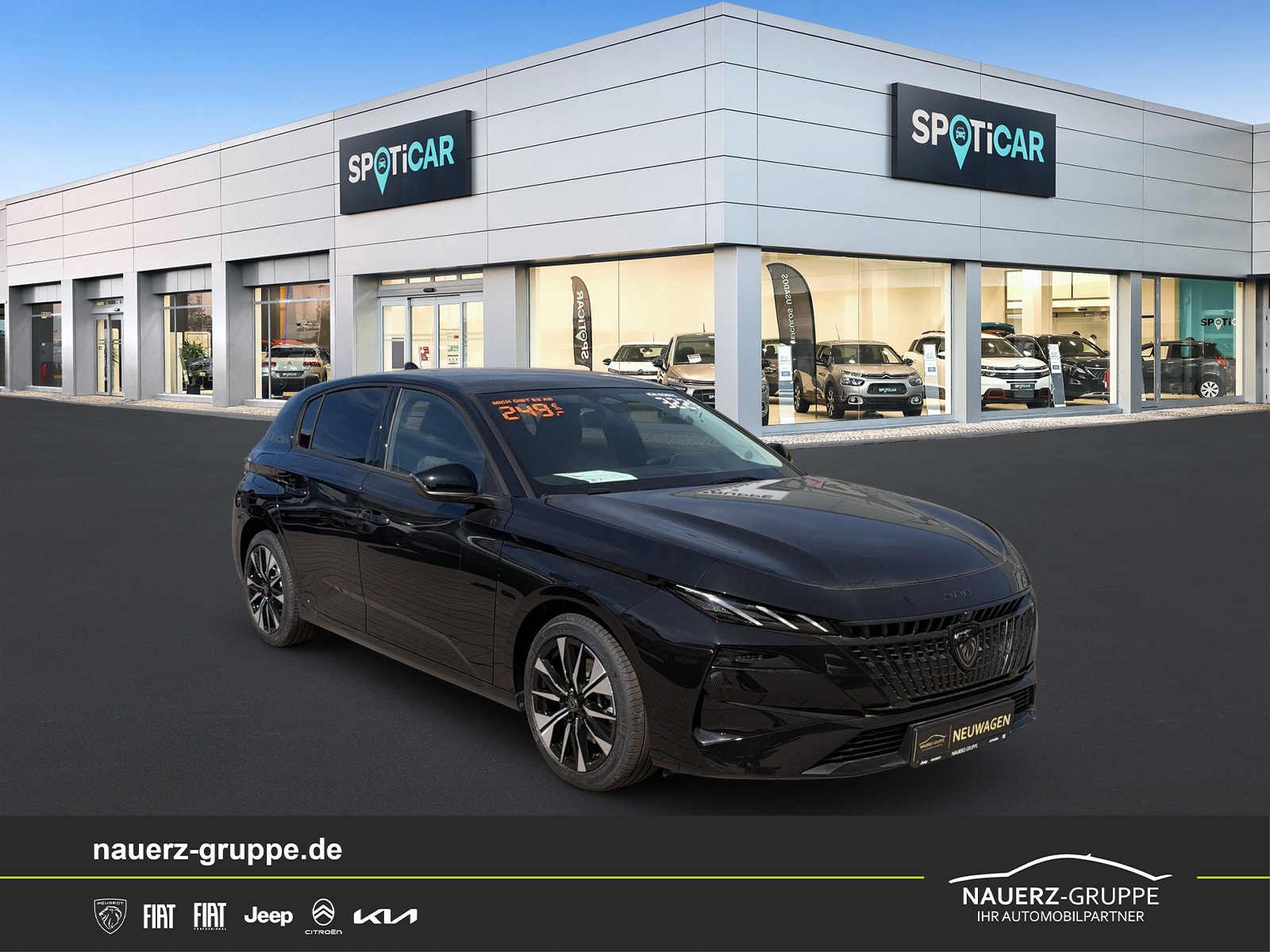 Peugeot Neuer 308 ALLURE HYBRID 145 e-DSC6 Hybrid 145 Allure - mit KI generiert/bearbeitet