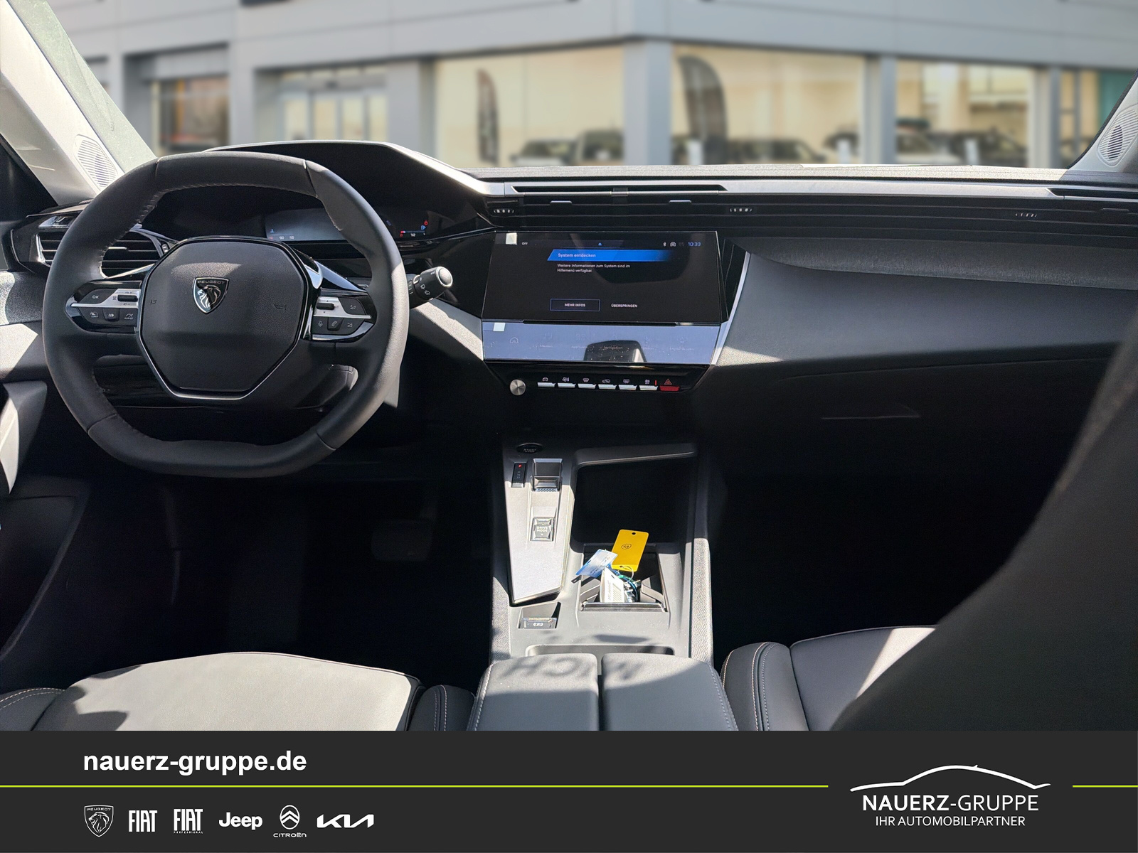 Fahrzeugabbildung Peugeot Neuer 308 ALLURE HYBRID 145 e-DSC6 Hybrid 145 Allure - mit KI generiert/bearbeitet