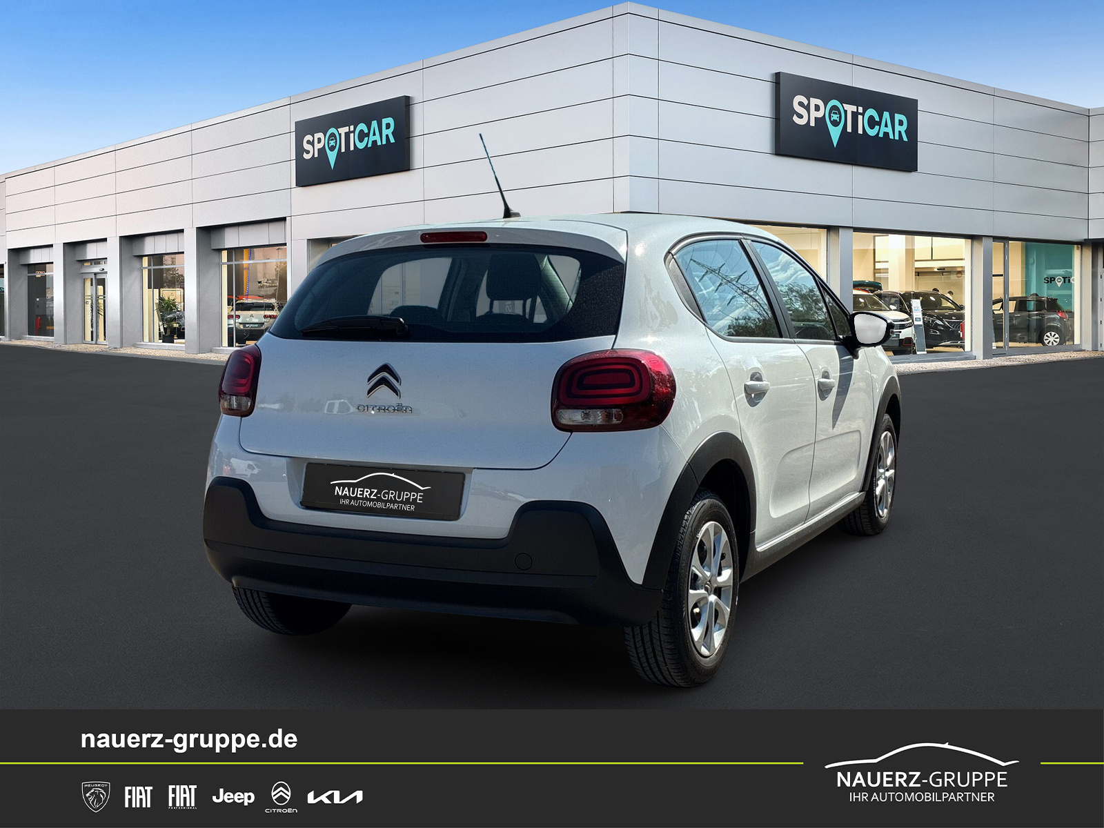 Fahrzeugabbildung Citroen C3 Feel PuteTech 82 5-Türer - mit KI generiert/bearbeitet