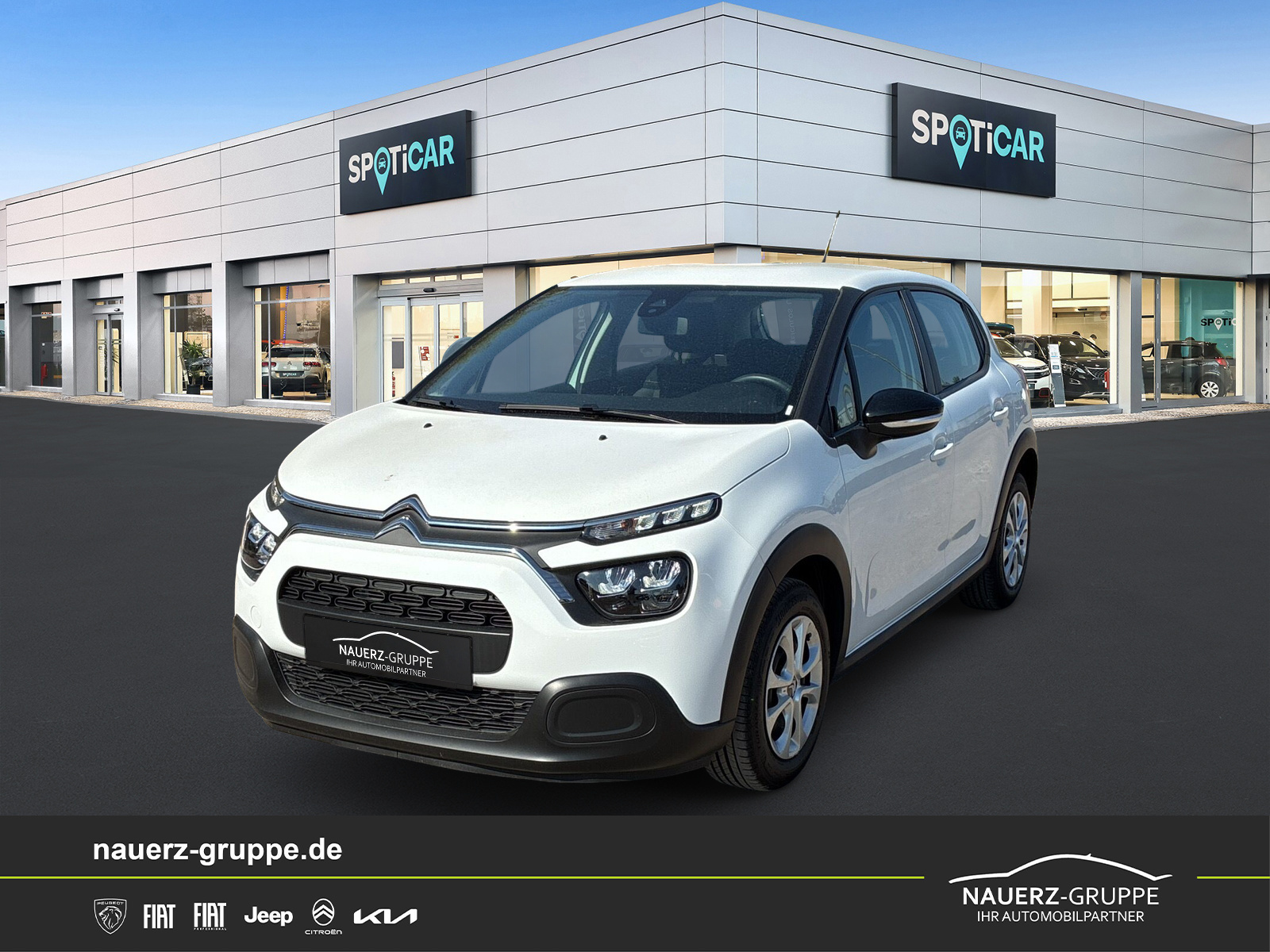 Fahrzeugabbildung Citroen C3 Feel PuteTech 82 5-Türer - mit KI generiert/bearbeitet